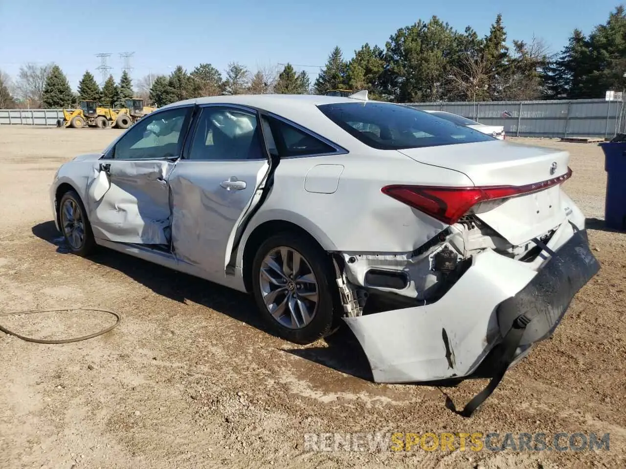 2 Photograph of a damaged car 4T1AA1AB3NU013764 TOYOTA AVALON 2022