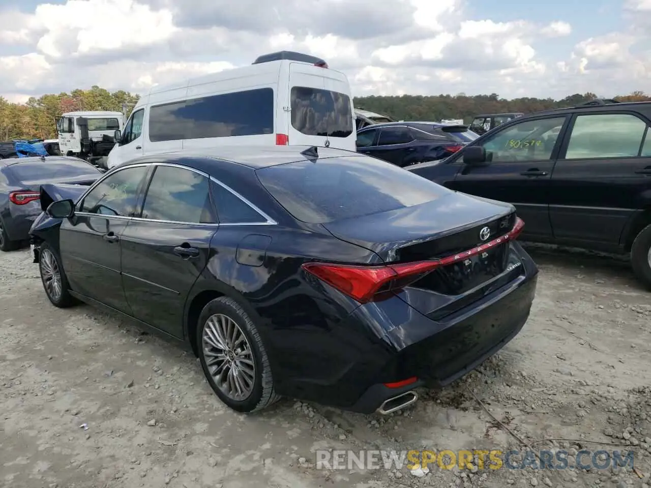 3 Фотография поврежденного автомобиля 4T1CZ1FB1NU072550 TOYOTA AVALON 2022