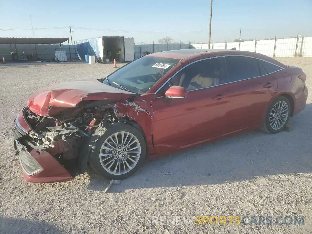 1 Фотография поврежденного автомобиля 4T1CZ1FB1NU077506 TOYOTA AVALON 2022
