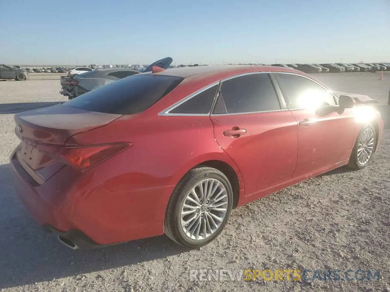 3 Фотография поврежденного автомобиля 4T1CZ1FB1NU077506 TOYOTA AVALON 2022