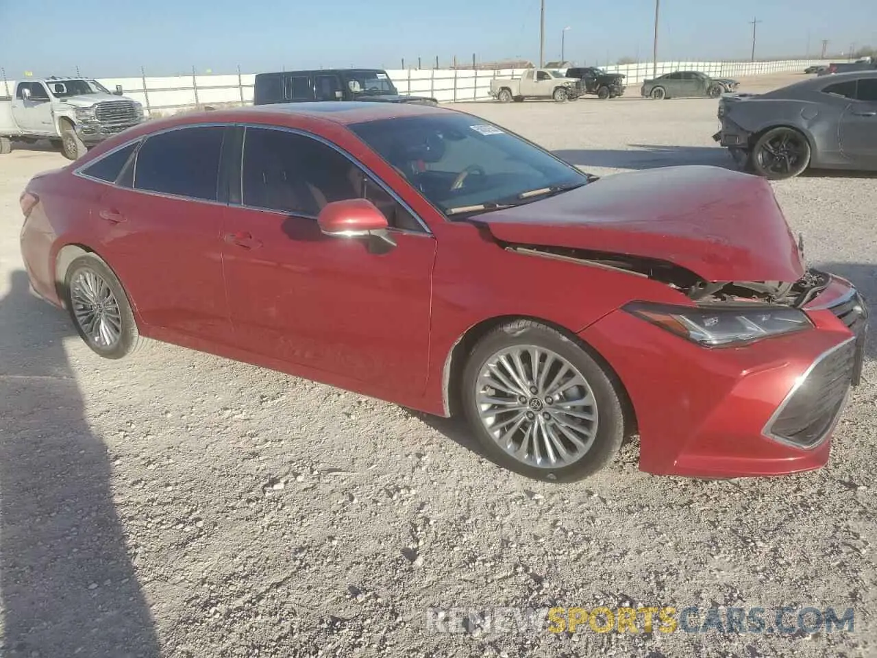 4 Фотография поврежденного автомобиля 4T1CZ1FB1NU077506 TOYOTA AVALON 2022