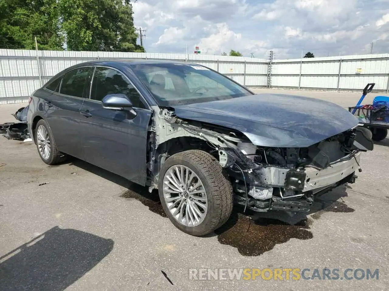 4 Фотография поврежденного автомобиля 4T1DZ1FB3NU074403 TOYOTA AVALON 2022