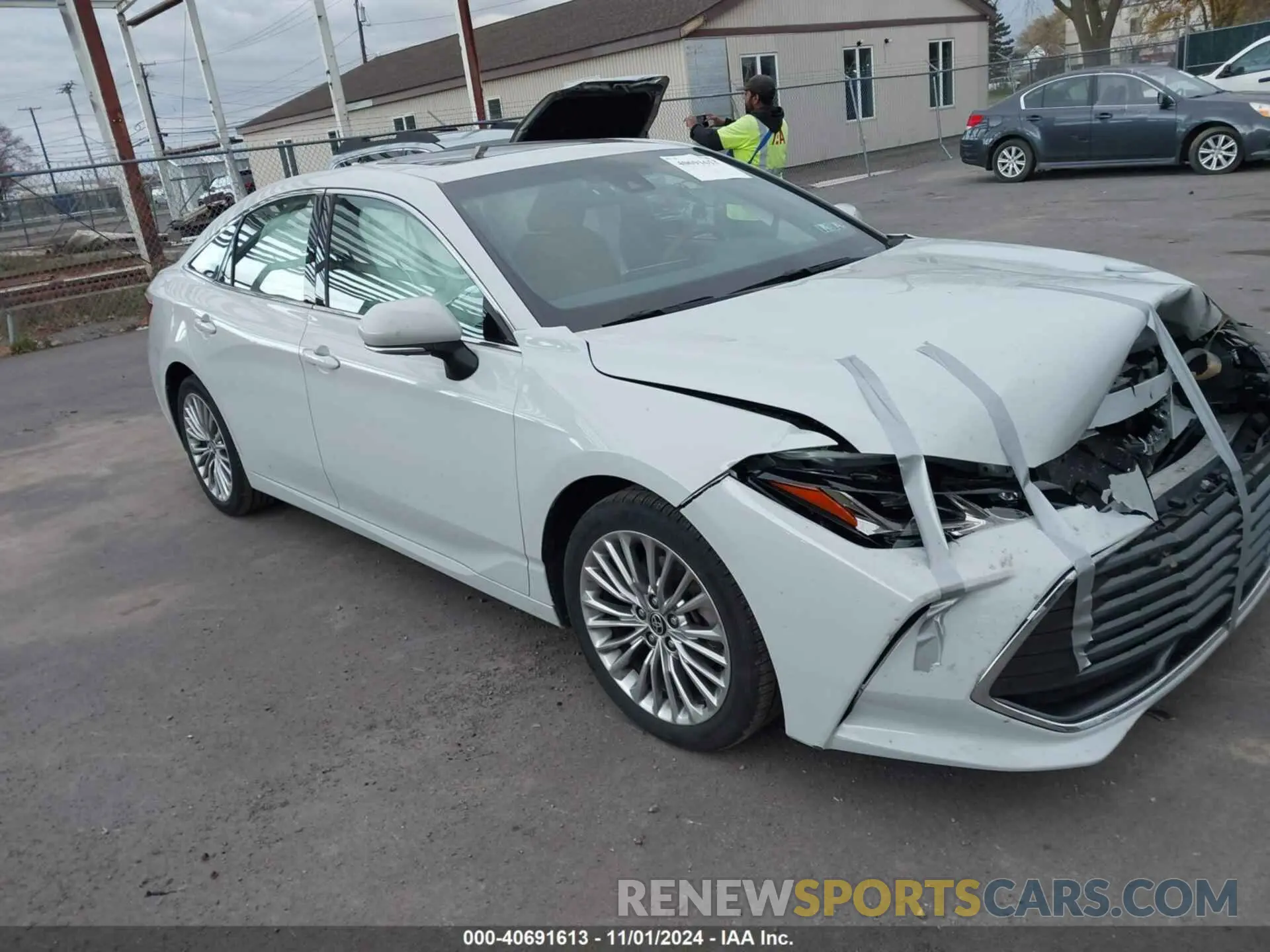 1 Фотография поврежденного автомобиля 4T1DZ1FB4NU073177 TOYOTA AVALON 2022