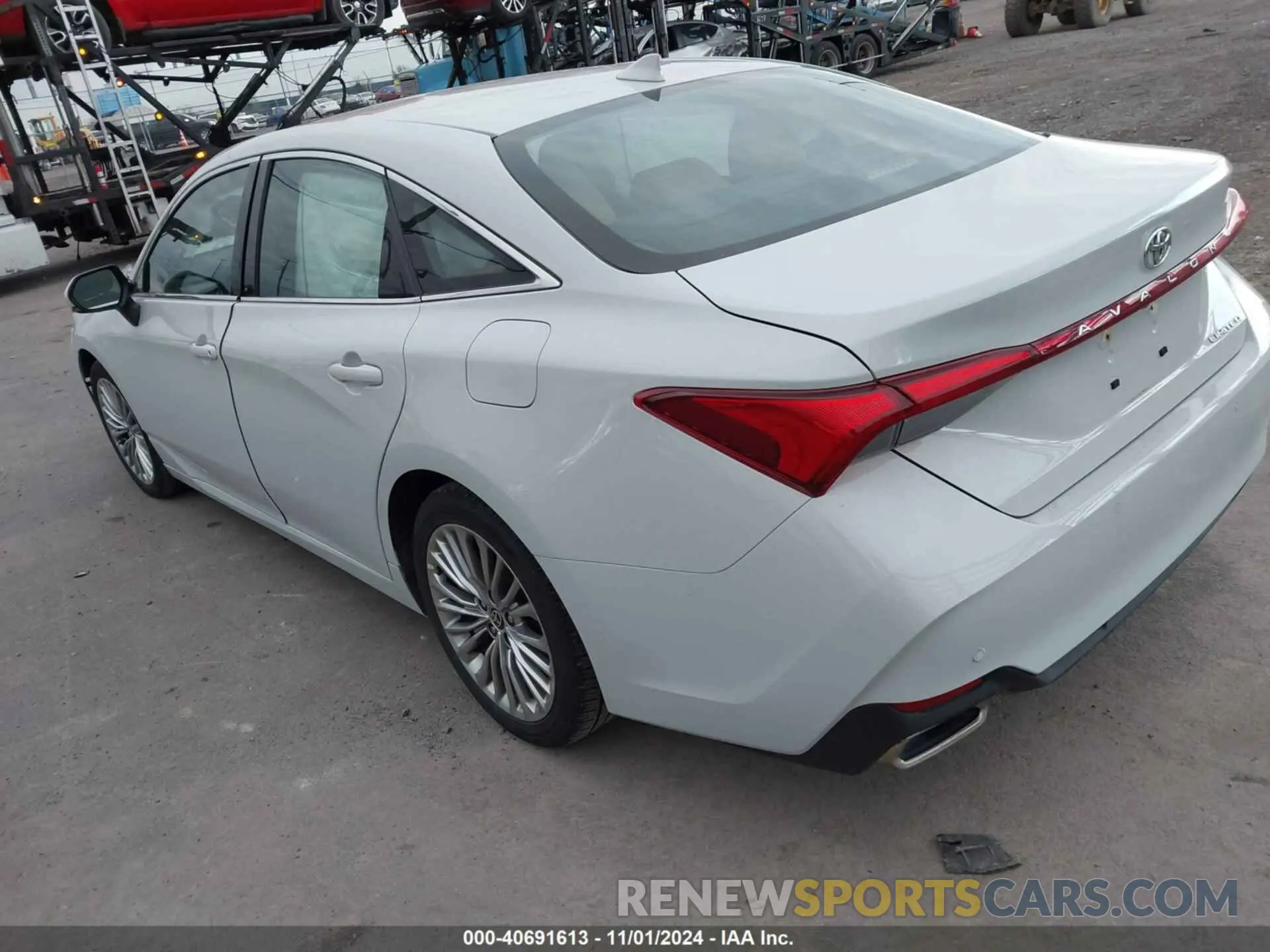 3 Фотография поврежденного автомобиля 4T1DZ1FB4NU073177 TOYOTA AVALON 2022