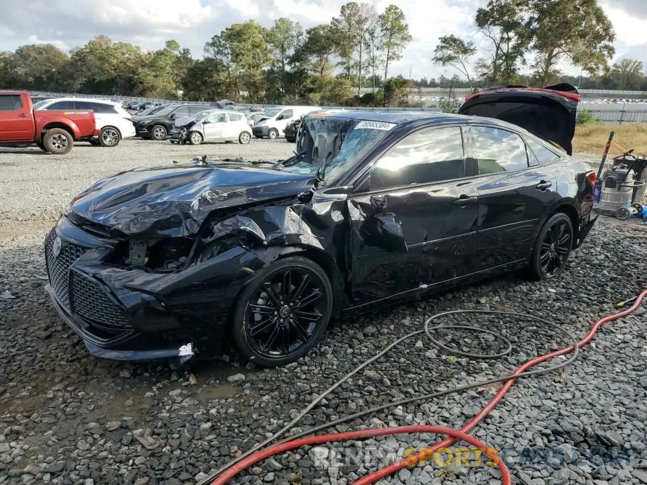 1 Photograph of a damaged car 4T1EA1AB0NU015148 TOYOTA AVALON 2022
