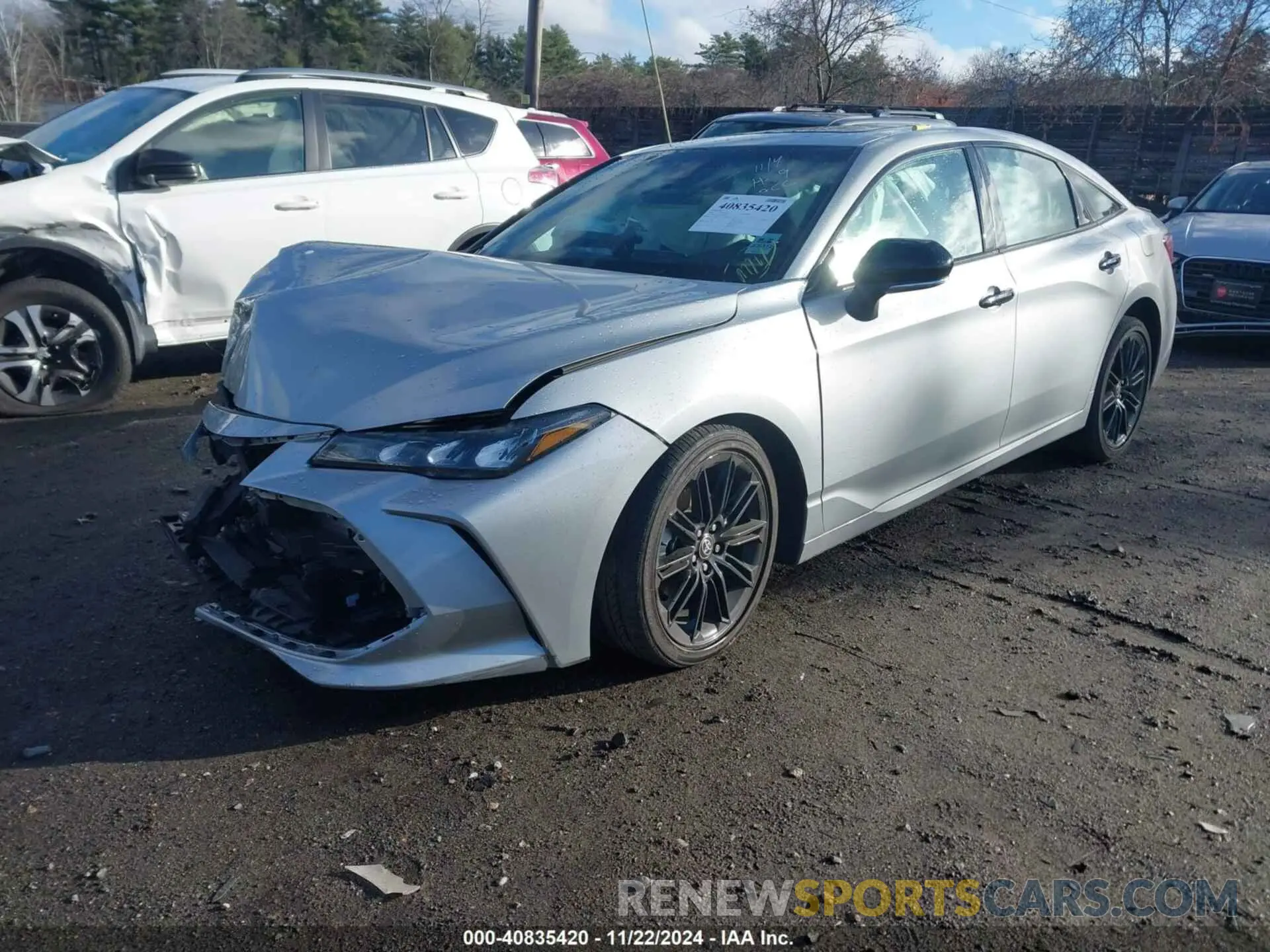 2 Photograph of a damaged car 4T1EA1AB3NU015824 TOYOTA AVALON 2022
