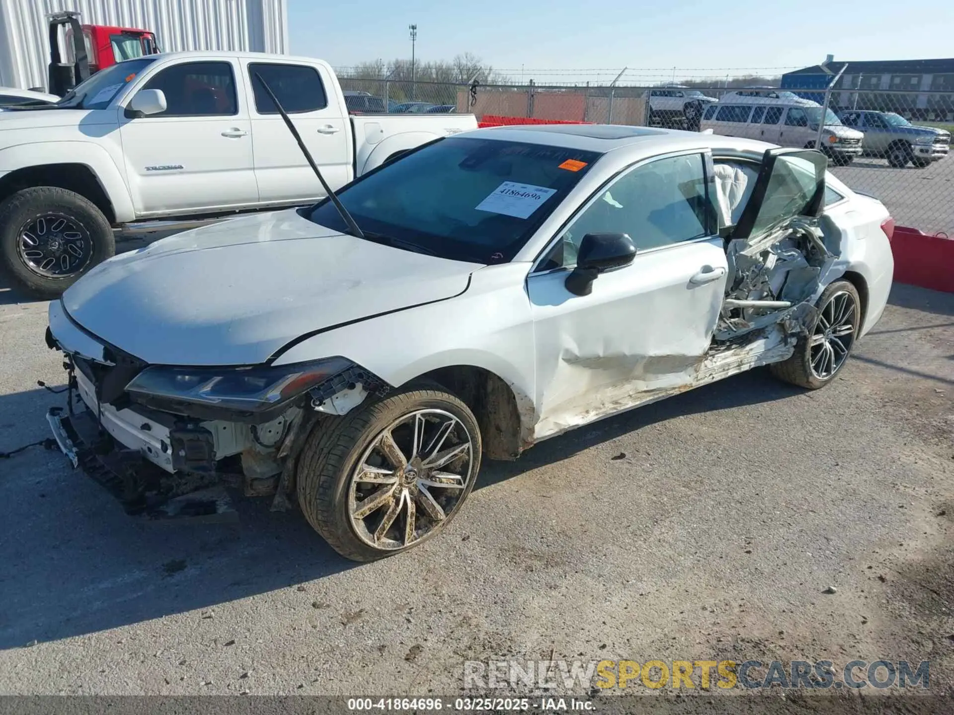 2 Фотография поврежденного автомобиля 4T1HZ1FB9NU081762 TOYOTA AVALON 2022
