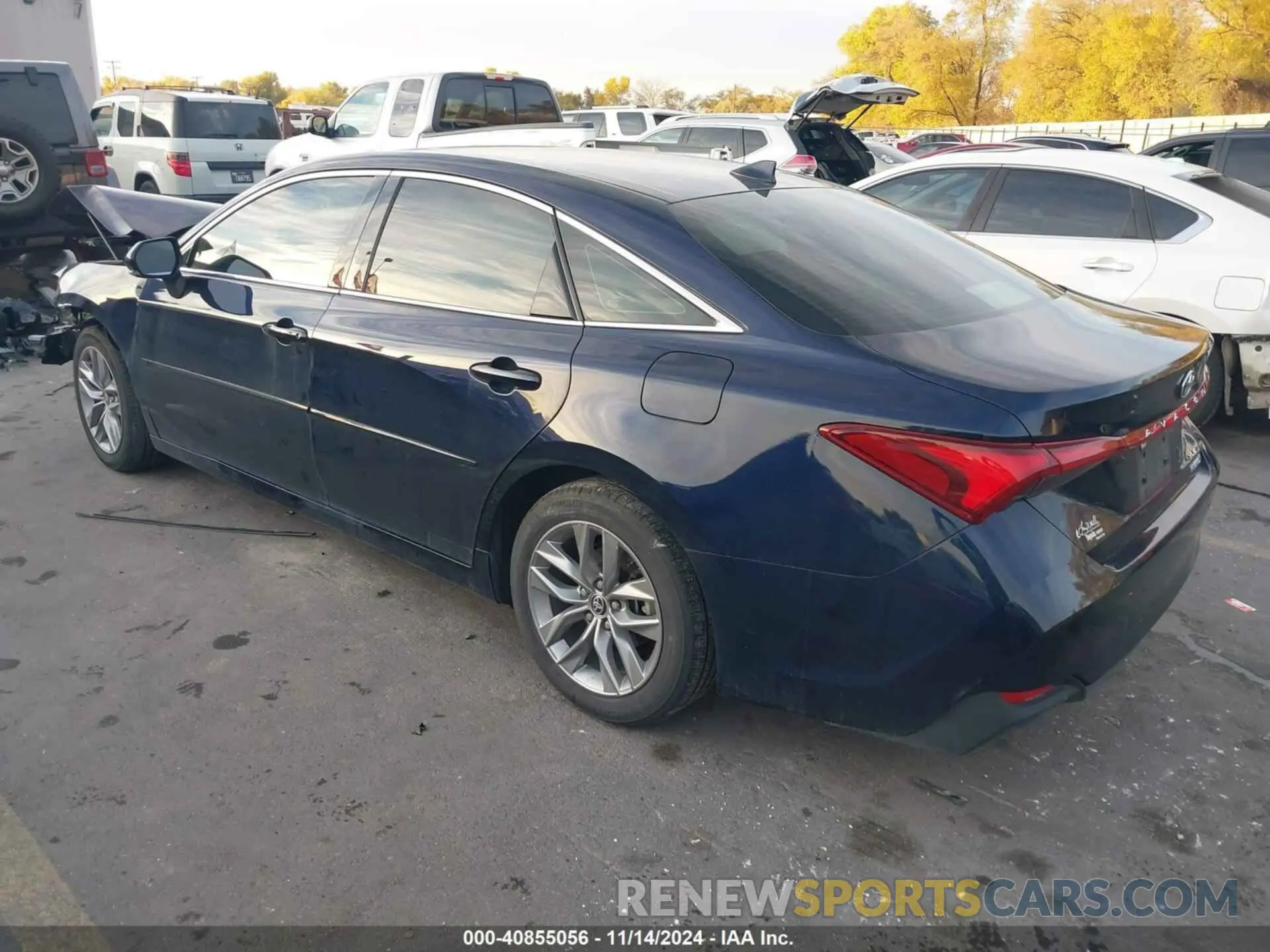 3 Фотография поврежденного автомобиля 4T1JA1AB0NU014595 TOYOTA AVALON 2022