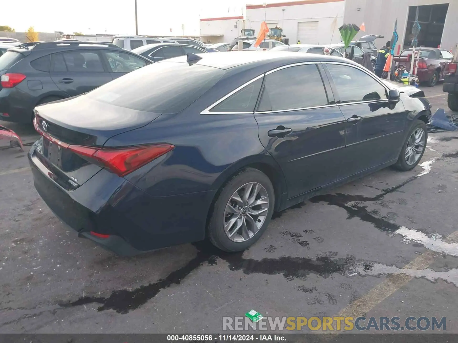 4 Фотография поврежденного автомобиля 4T1JA1AB0NU014595 TOYOTA AVALON 2022