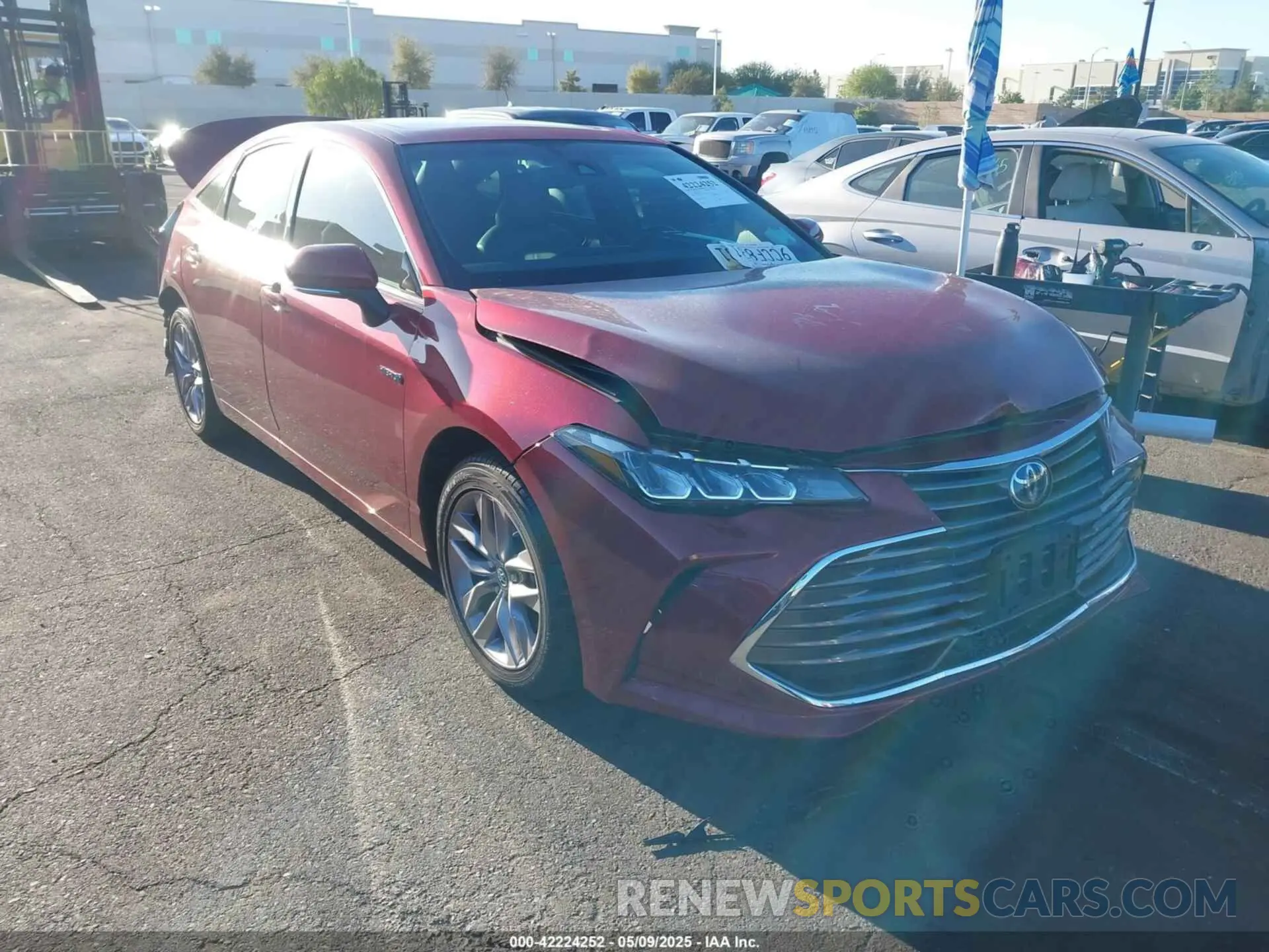 13 Фотография поврежденного автомобиля 4T1B21FB1KU004289 TOYOTA AVALON HYBRID 2019
