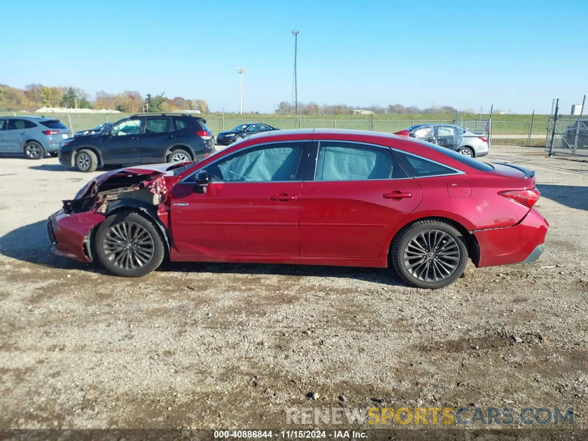 15 Photograph of a damaged car 4T1B21FB2KU005046 TOYOTA AVALON HYBRID 2019