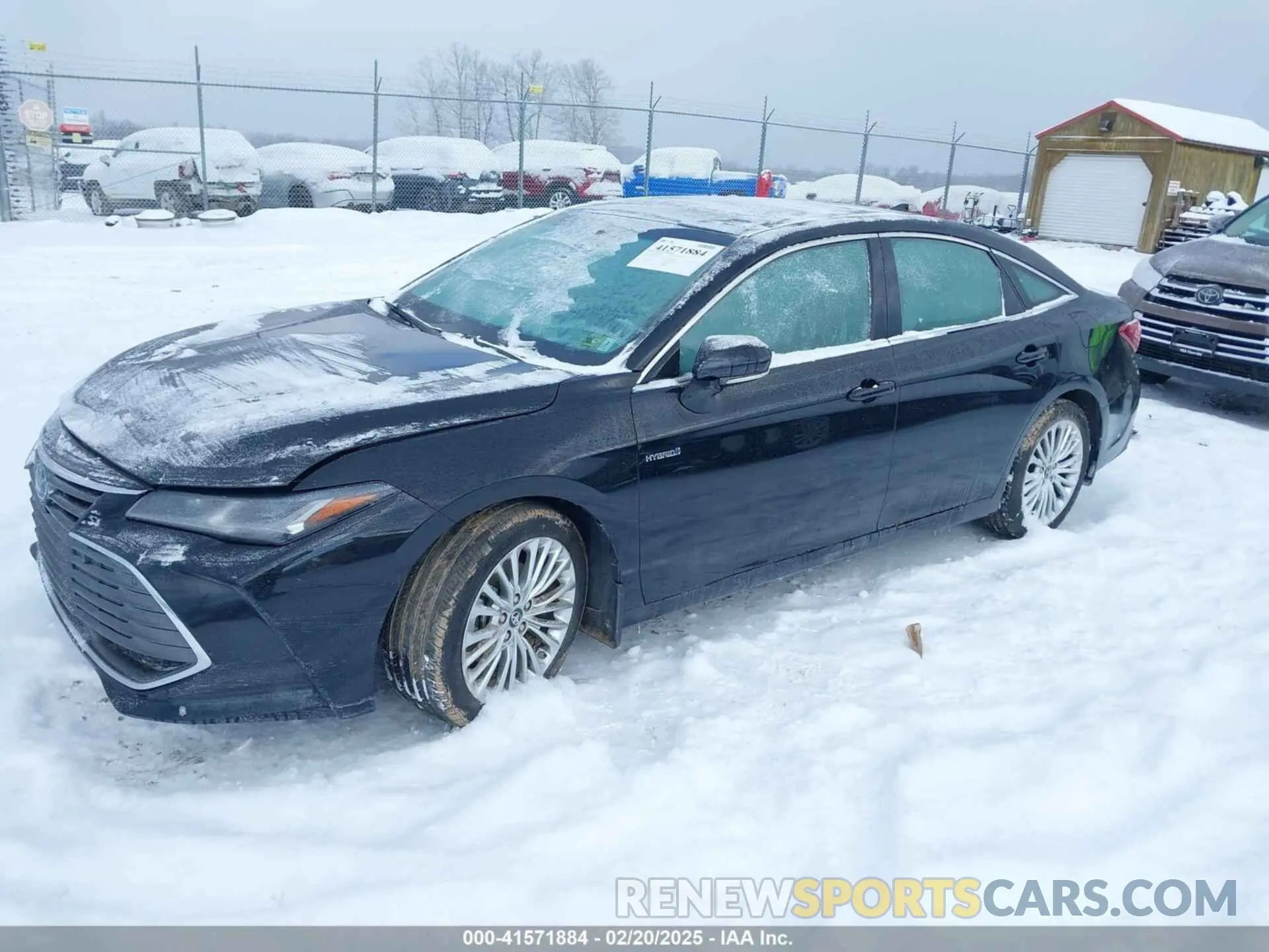 2 Photograph of a damaged car 4T1B21FB6KU008032 TOYOTA AVALON HYBRID 2019