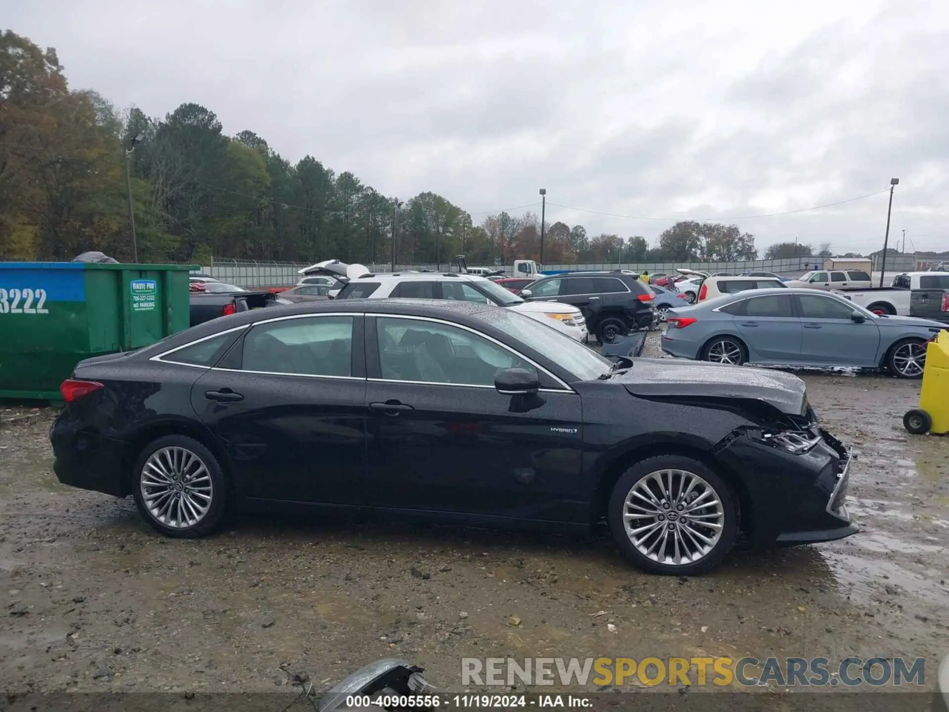 13 Photograph of a damaged car 4T1B21FB7KU003499 TOYOTA AVALON HYBRID 2019