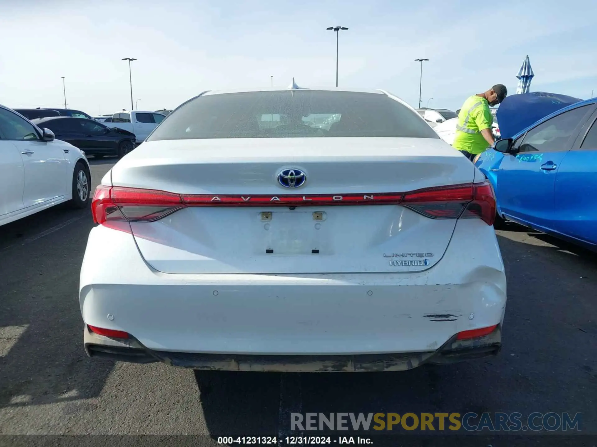 15 Фотография поврежденного автомобиля 4T1B21FB9KU002158 TOYOTA AVALON HYBRID 2019