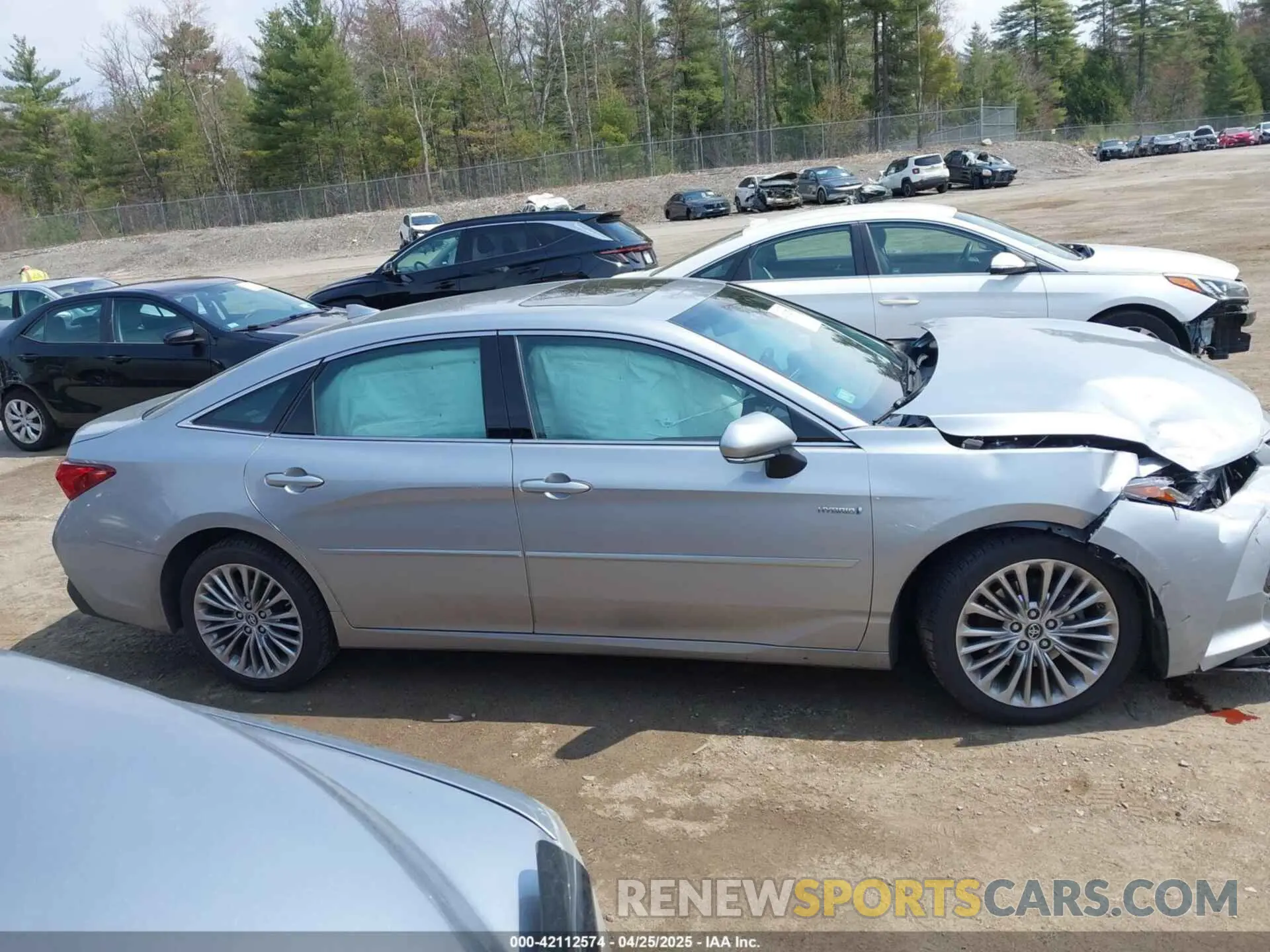 13 Фотография поврежденного автомобиля 4T1B21FB9KU007974 TOYOTA AVALON HYBRID 2019