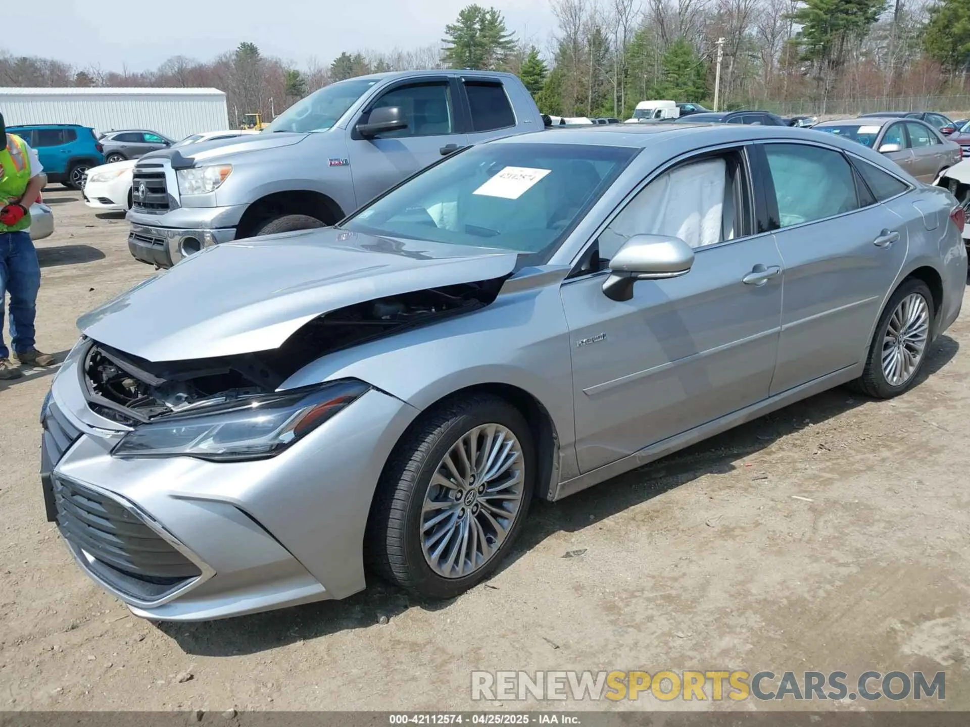 2 Фотография поврежденного автомобиля 4T1B21FB9KU007974 TOYOTA AVALON HYBRID 2019