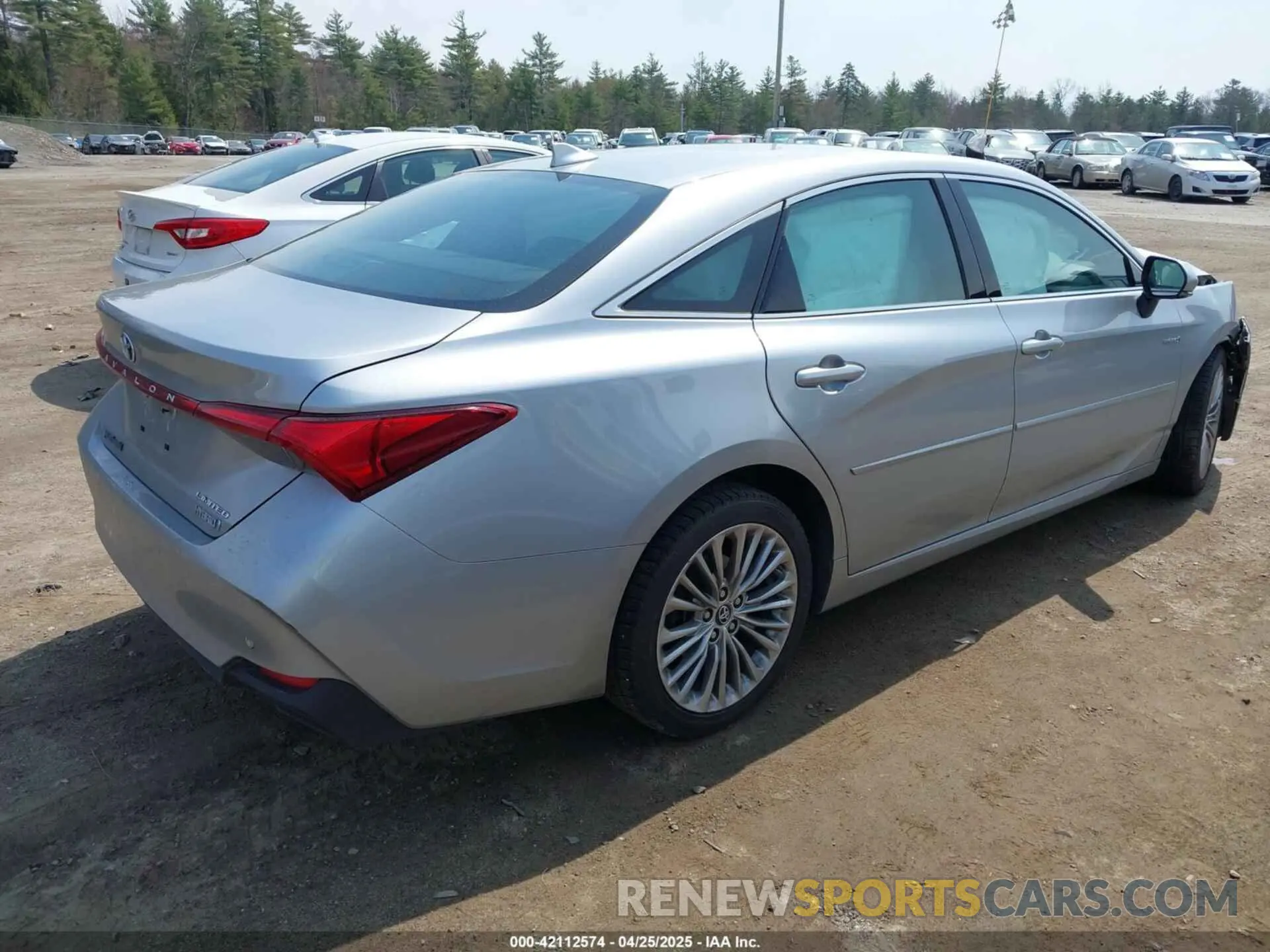 4 Фотография поврежденного автомобиля 4T1B21FB9KU007974 TOYOTA AVALON HYBRID 2019