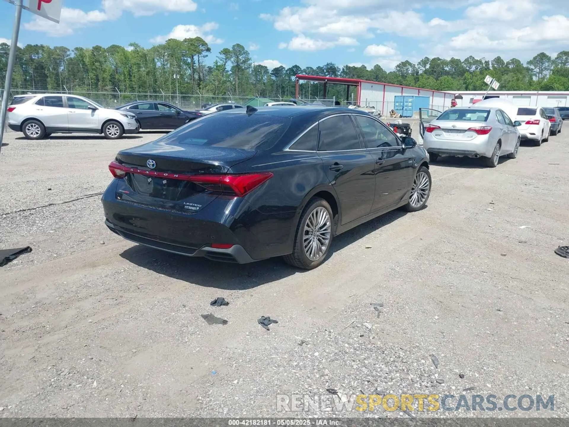 4 Фотография поврежденного автомобиля 4T1D21FB4LU019914 TOYOTA AVALON HYBRID 2020