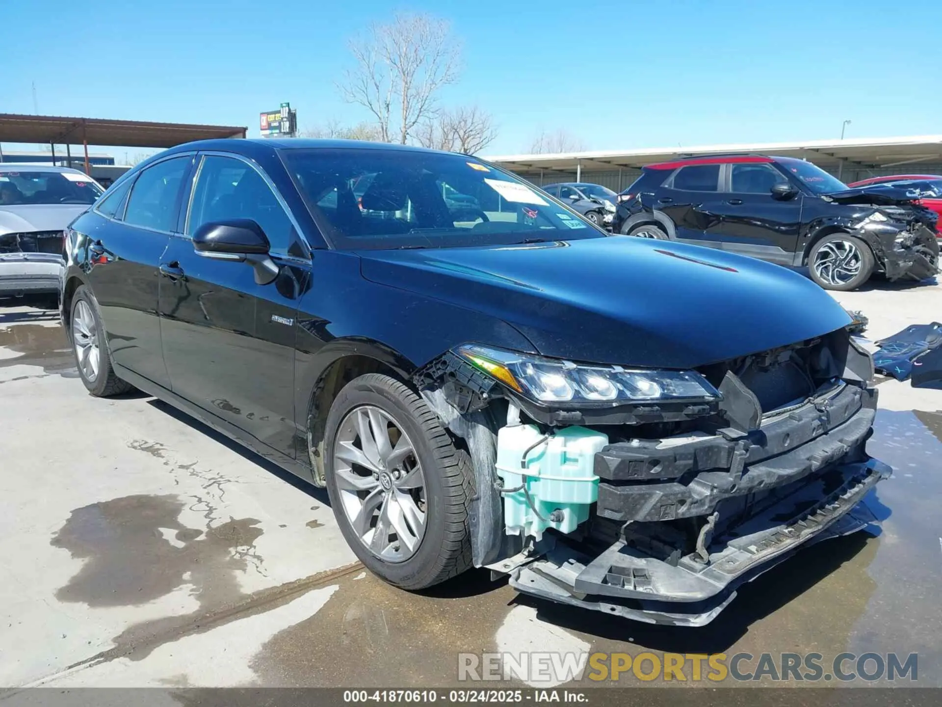 1 Фотография поврежденного автомобиля 4T1J21FB8LU016002 TOYOTA AVALON HYBRID 2020