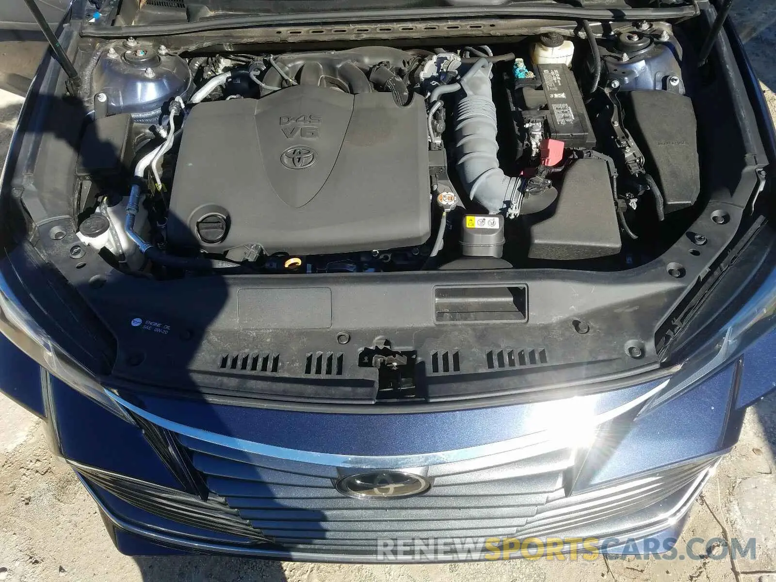 7 Photograph of a damaged car 4T1ZB1FB8KU010554 TOYOTA AVALON LIM 2019
