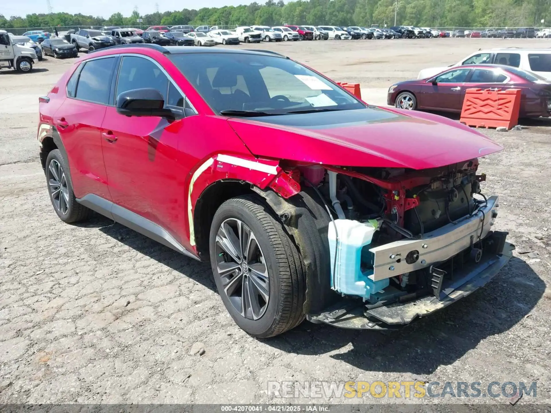 1 Photograph of a damaged car JTMAAAAA4PA026491 TOYOTA BZ4X 2023