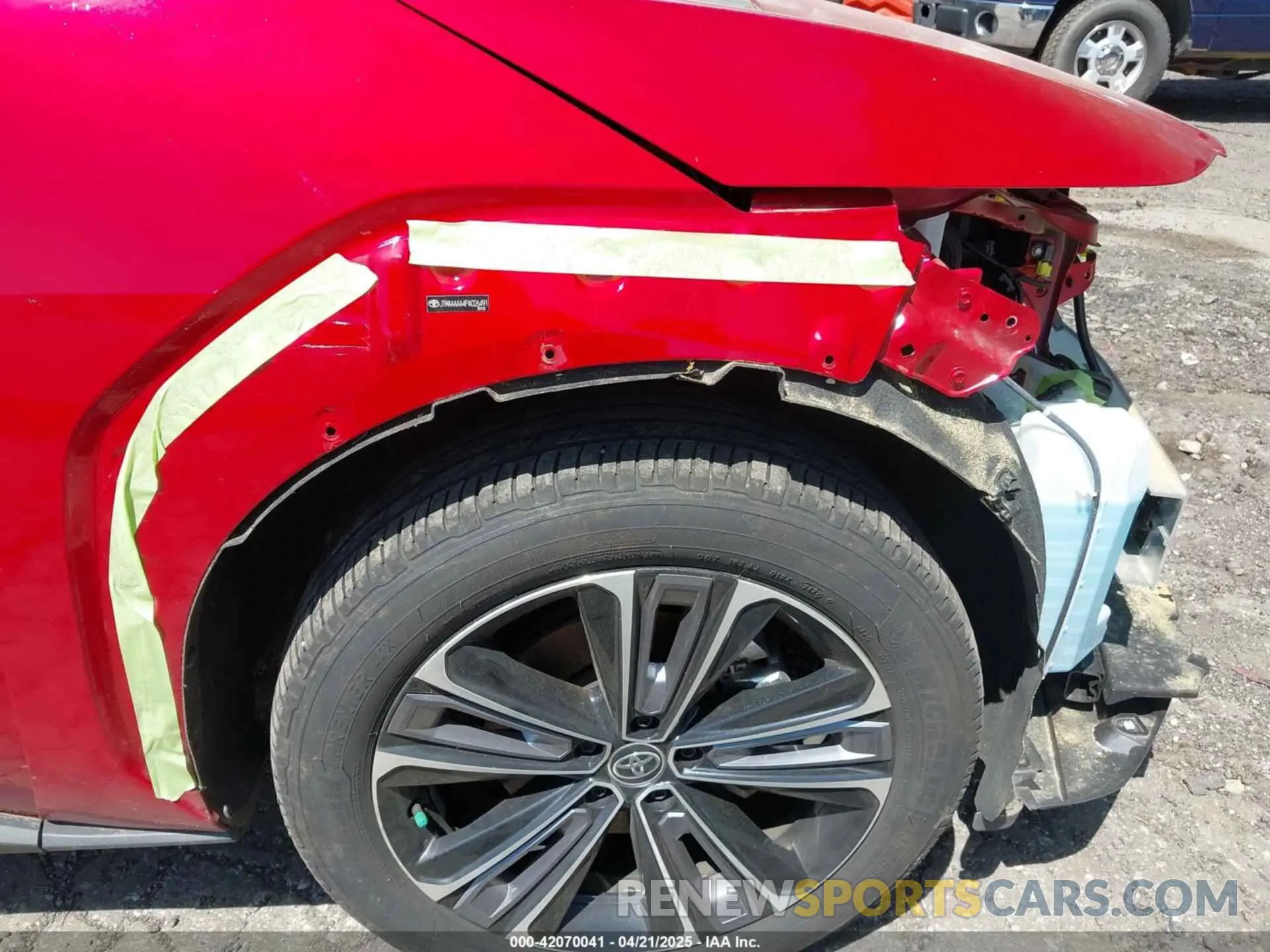 21 Photograph of a damaged car JTMAAAAA4PA026491 TOYOTA BZ4X 2023
