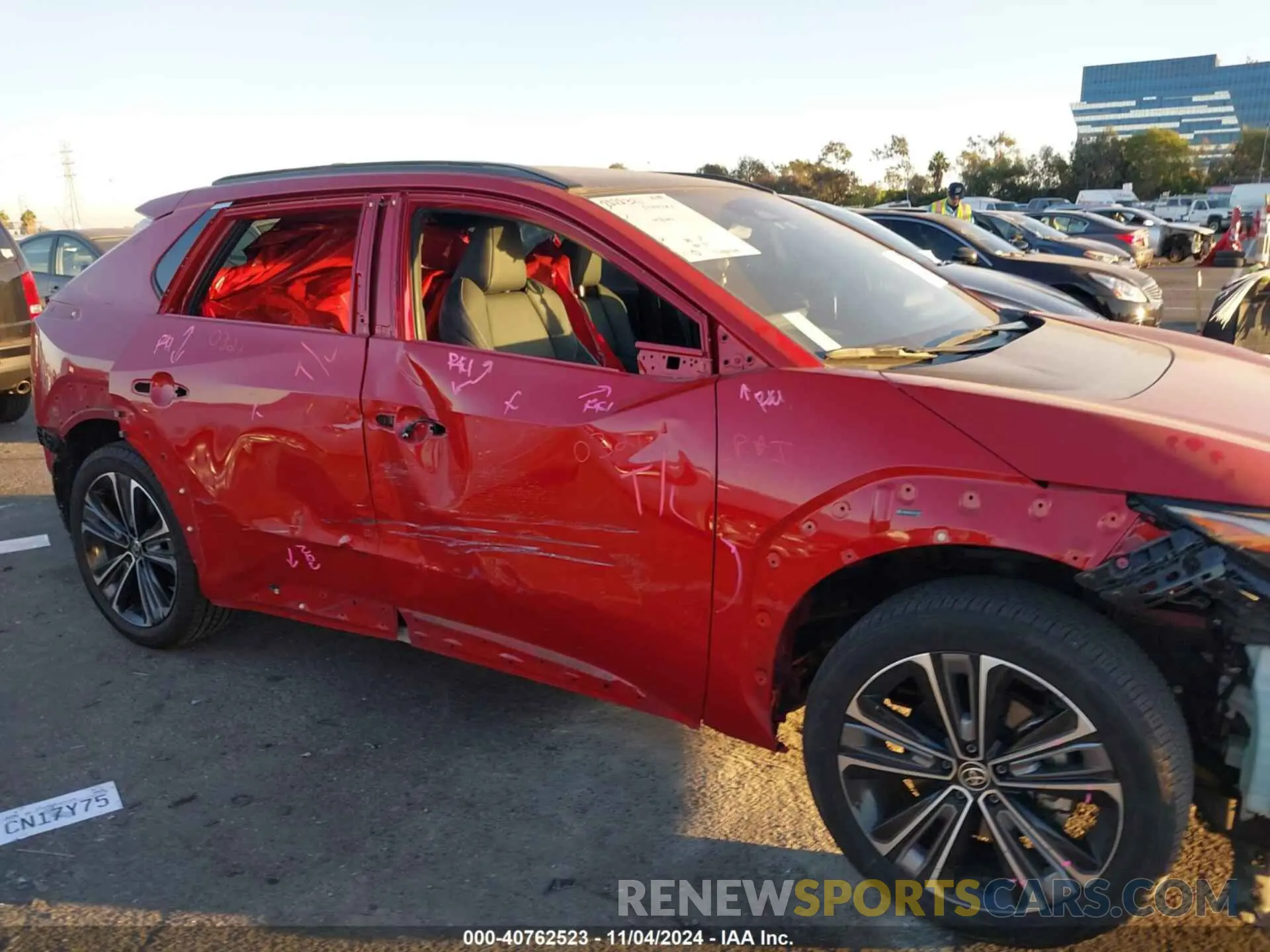 12 Photograph of a damaged car JTMAAAAA6PA001897 TOYOTA BZ4X 2023