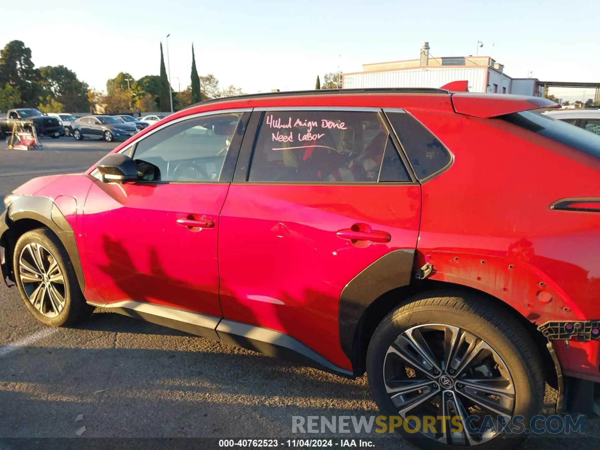 13 Photograph of a damaged car JTMAAAAA6PA001897 TOYOTA BZ4X 2023