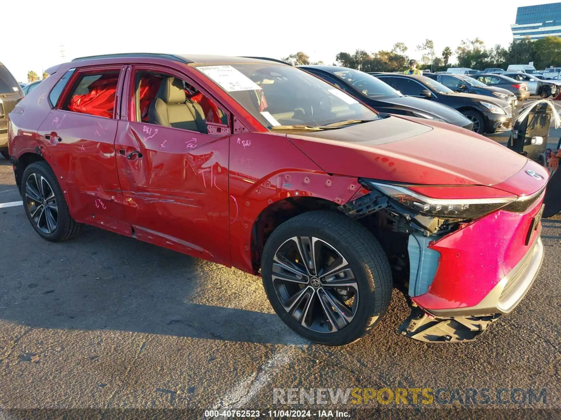 5 Photograph of a damaged car JTMAAAAA6PA001897 TOYOTA BZ4X 2023