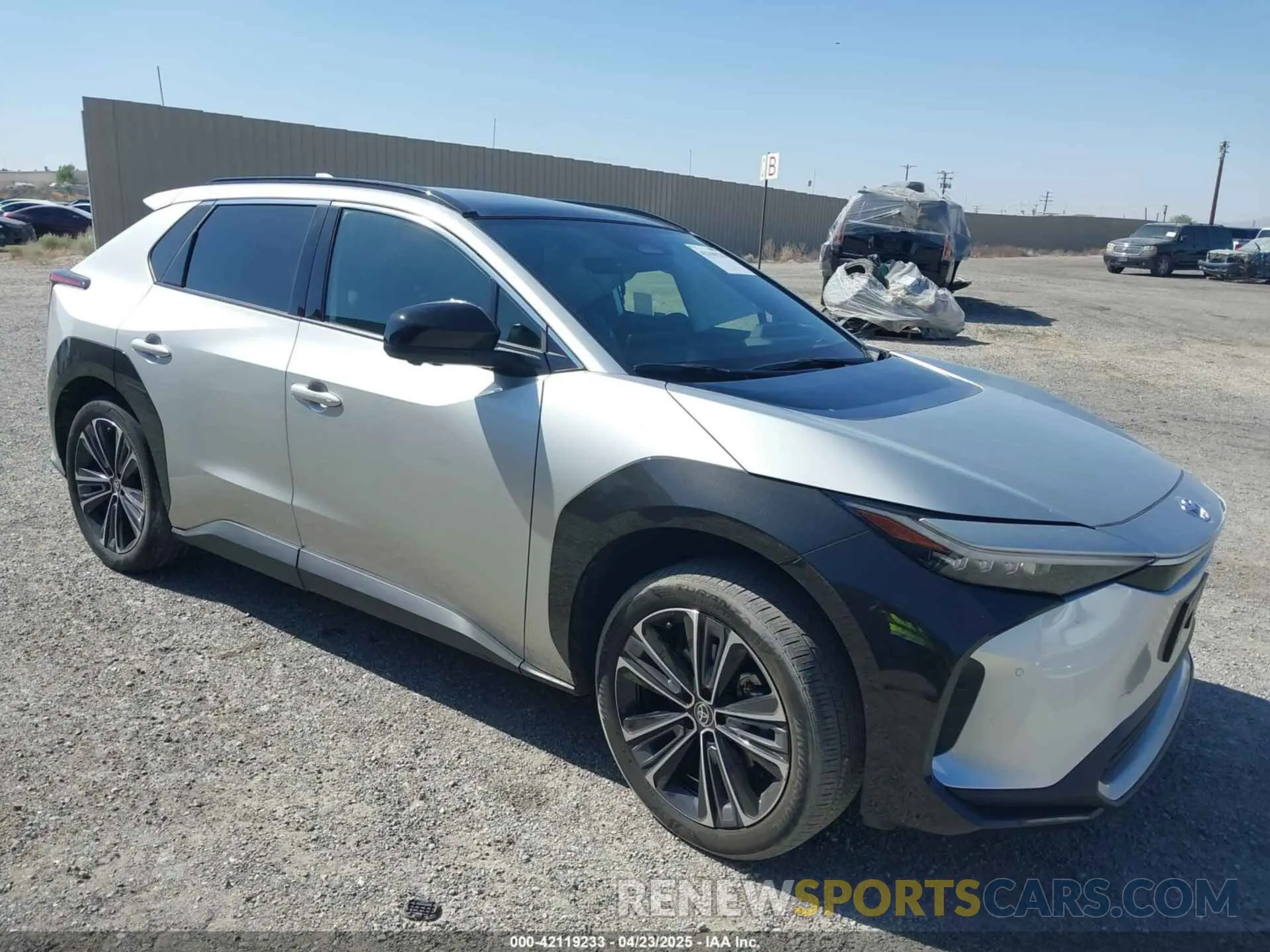 1 Photograph of a damaged car JTMAAAAA6PA015170 TOYOTA BZ4X 2023