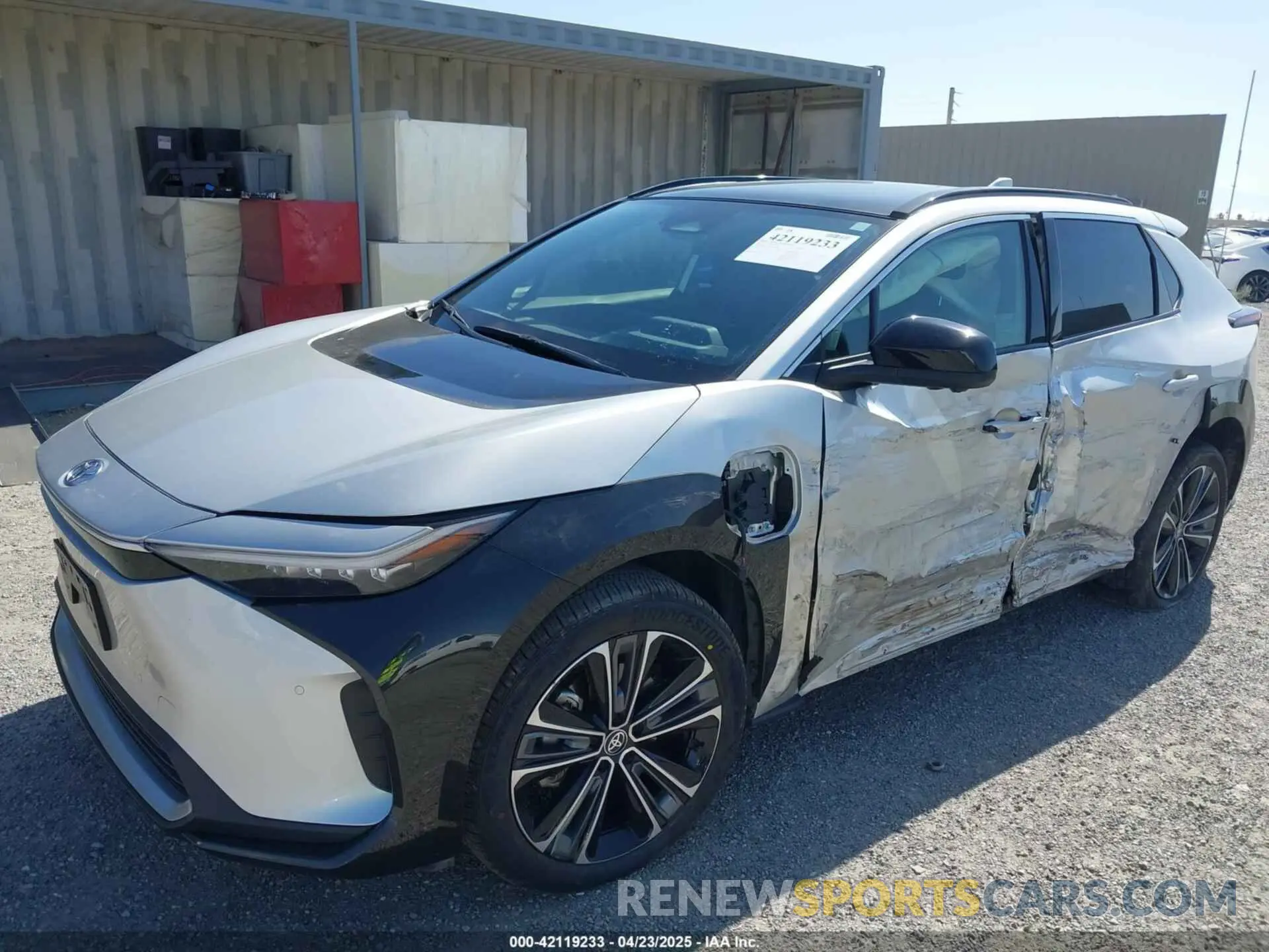 2 Photograph of a damaged car JTMAAAAA6PA015170 TOYOTA BZ4X 2023