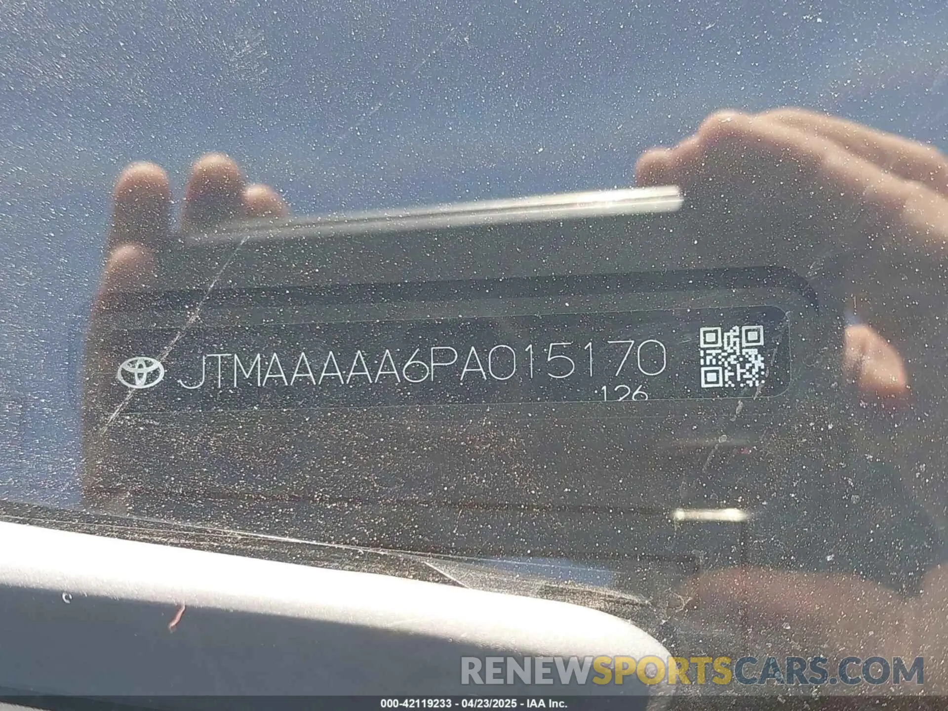 9 Photograph of a damaged car JTMAAAAA6PA015170 TOYOTA BZ4X 2023