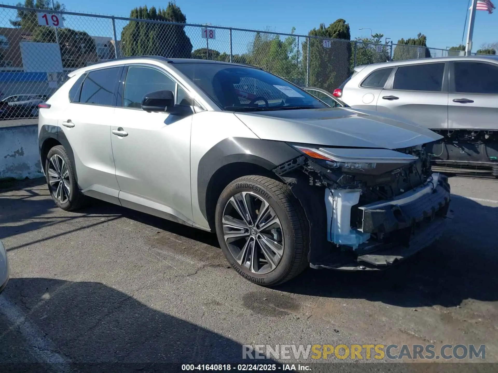 14 Photograph of a damaged car JTMAAAAA8PA027241 TOYOTA BZ4X 2023