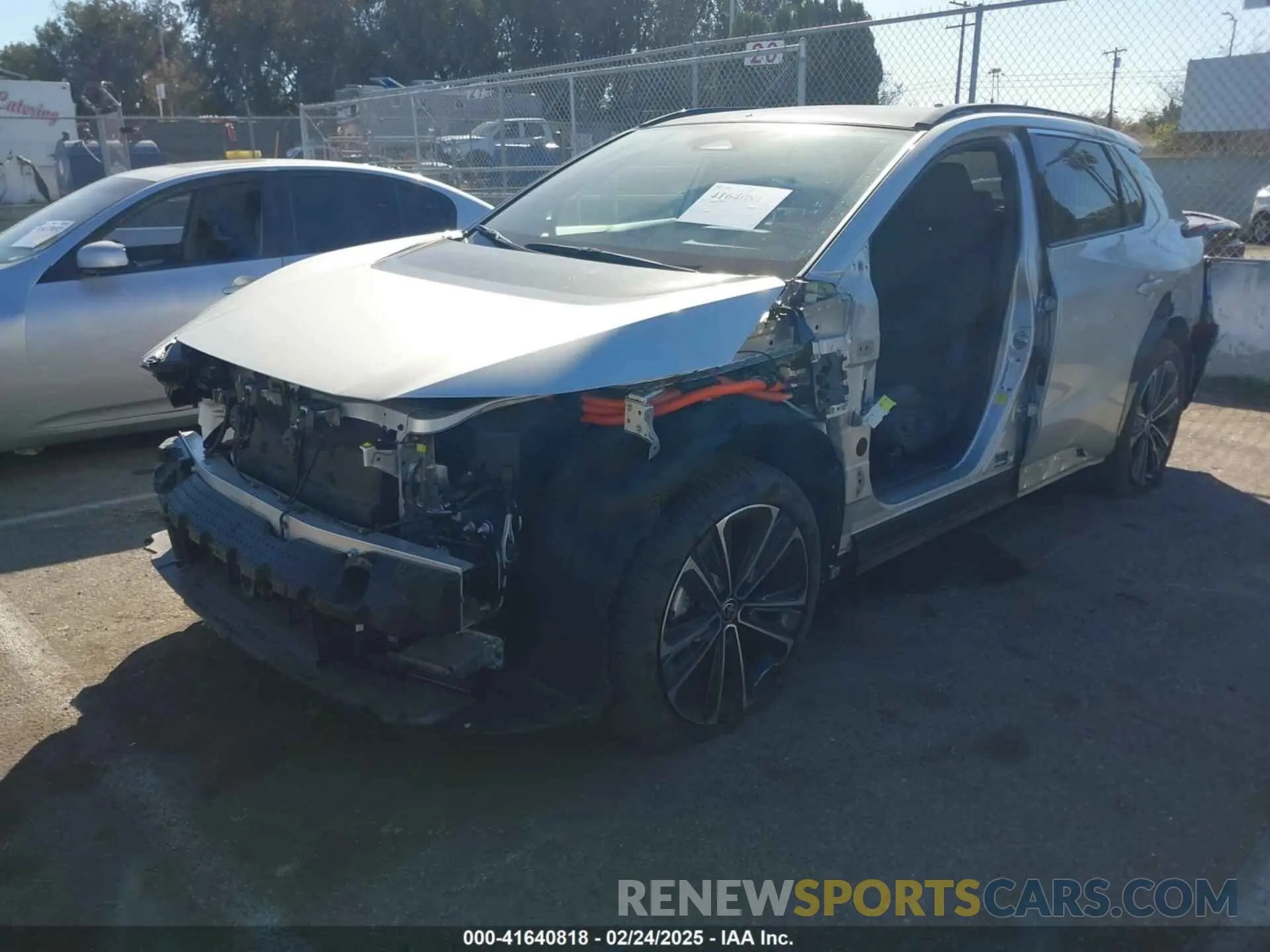 2 Photograph of a damaged car JTMAAAAA8PA027241 TOYOTA BZ4X 2023