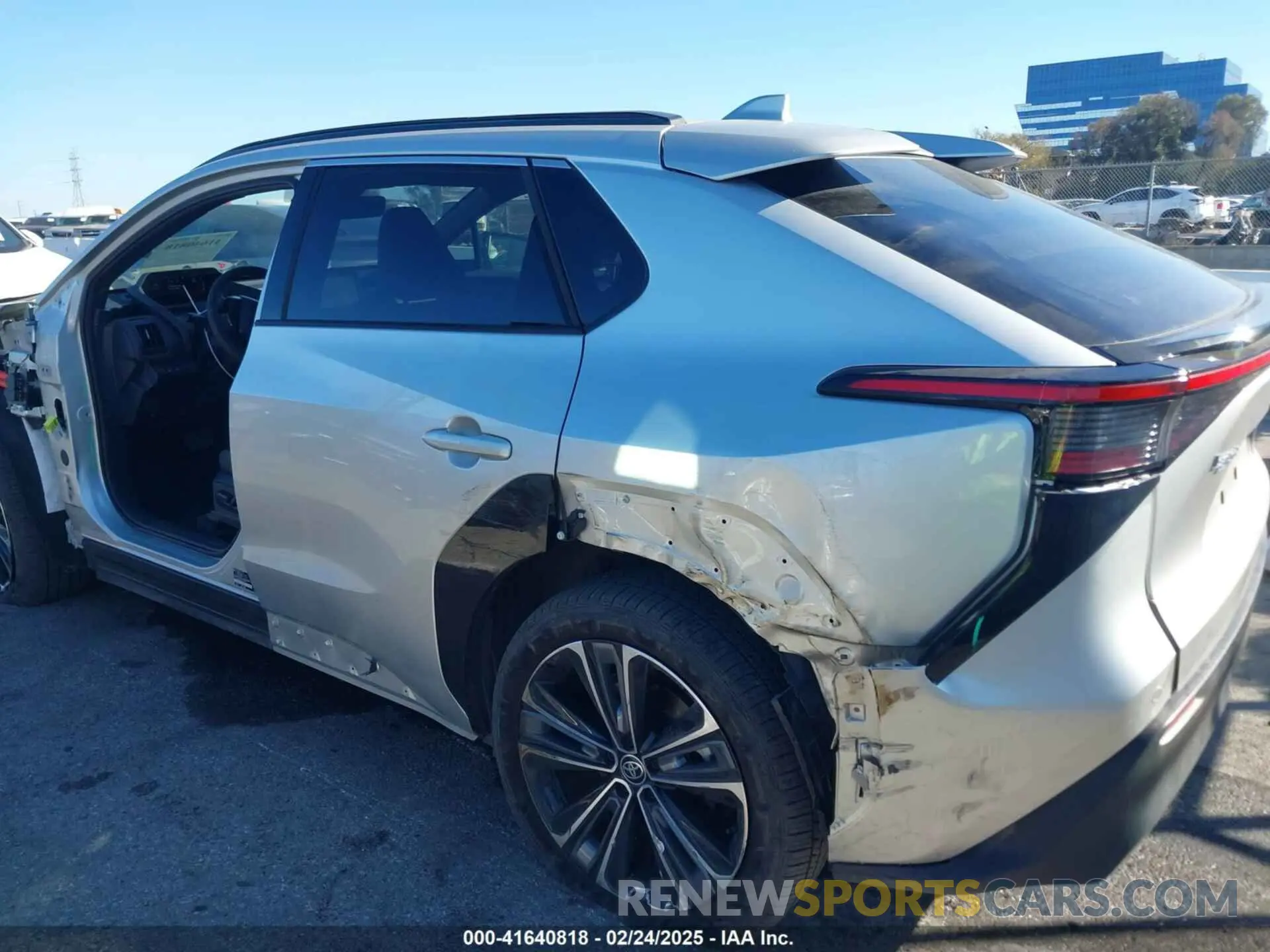 6 Photograph of a damaged car JTMAAAAA8PA027241 TOYOTA BZ4X 2023
