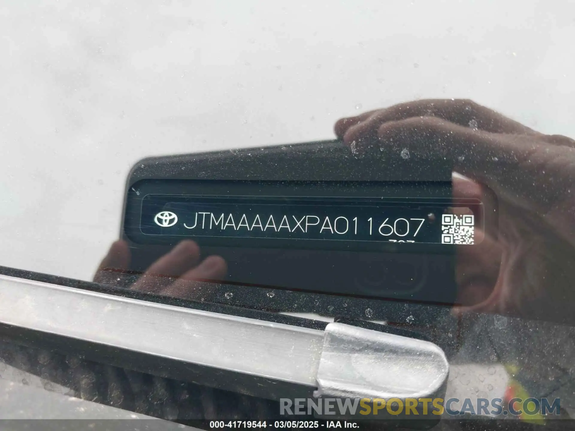 9 Фотография поврежденного автомобиля JTMAAAAAXPA011607 TOYOTA BZ4X 2023
