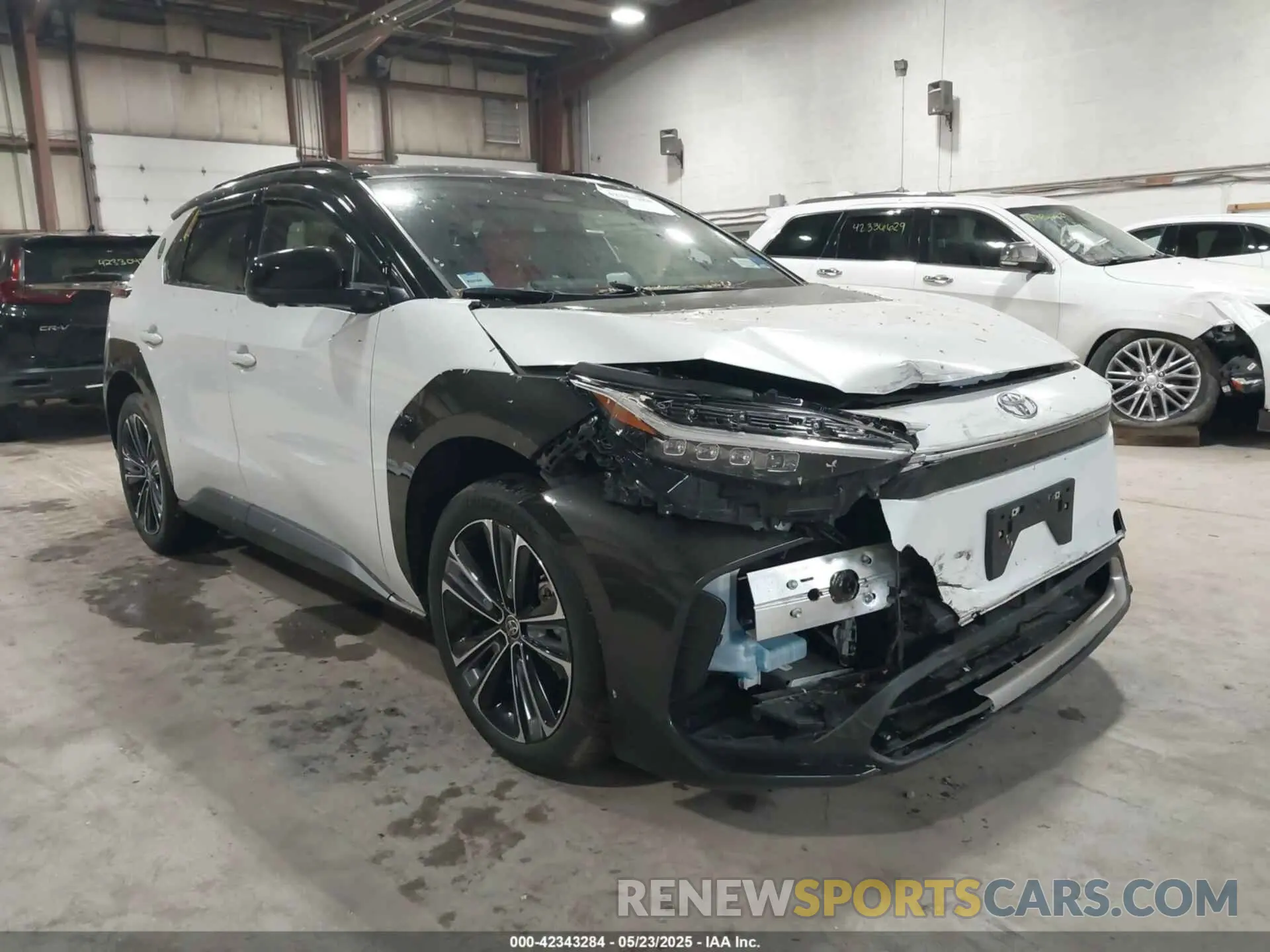 6 Photograph of a damaged car JTMABACA0PA037644 TOYOTA BZ4X 2023