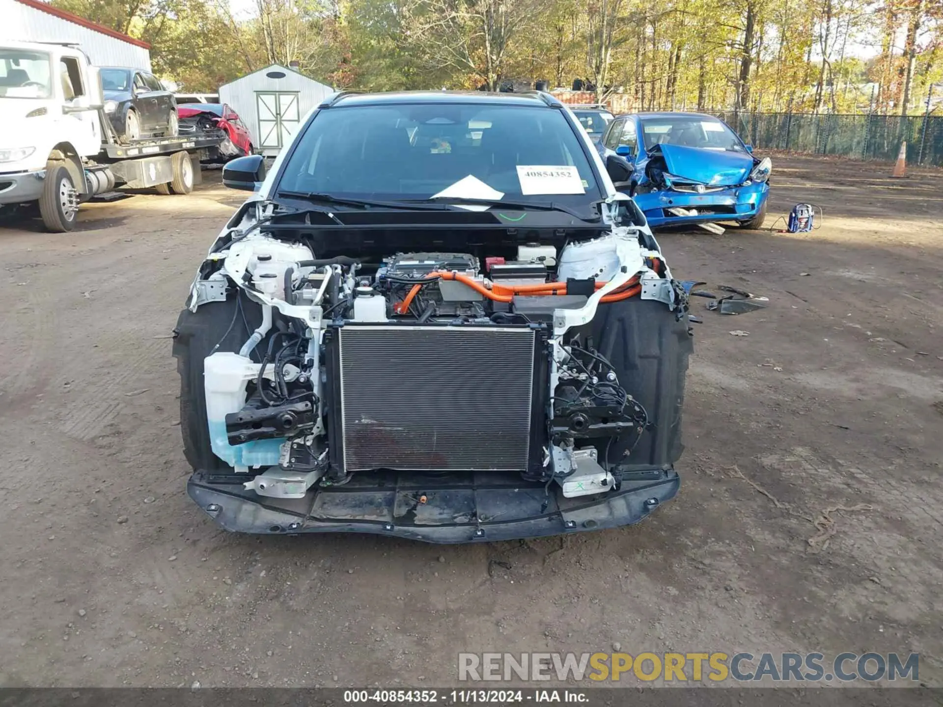 13 Photograph of a damaged car JTMABACA6PA015261 TOYOTA BZ4X 2023