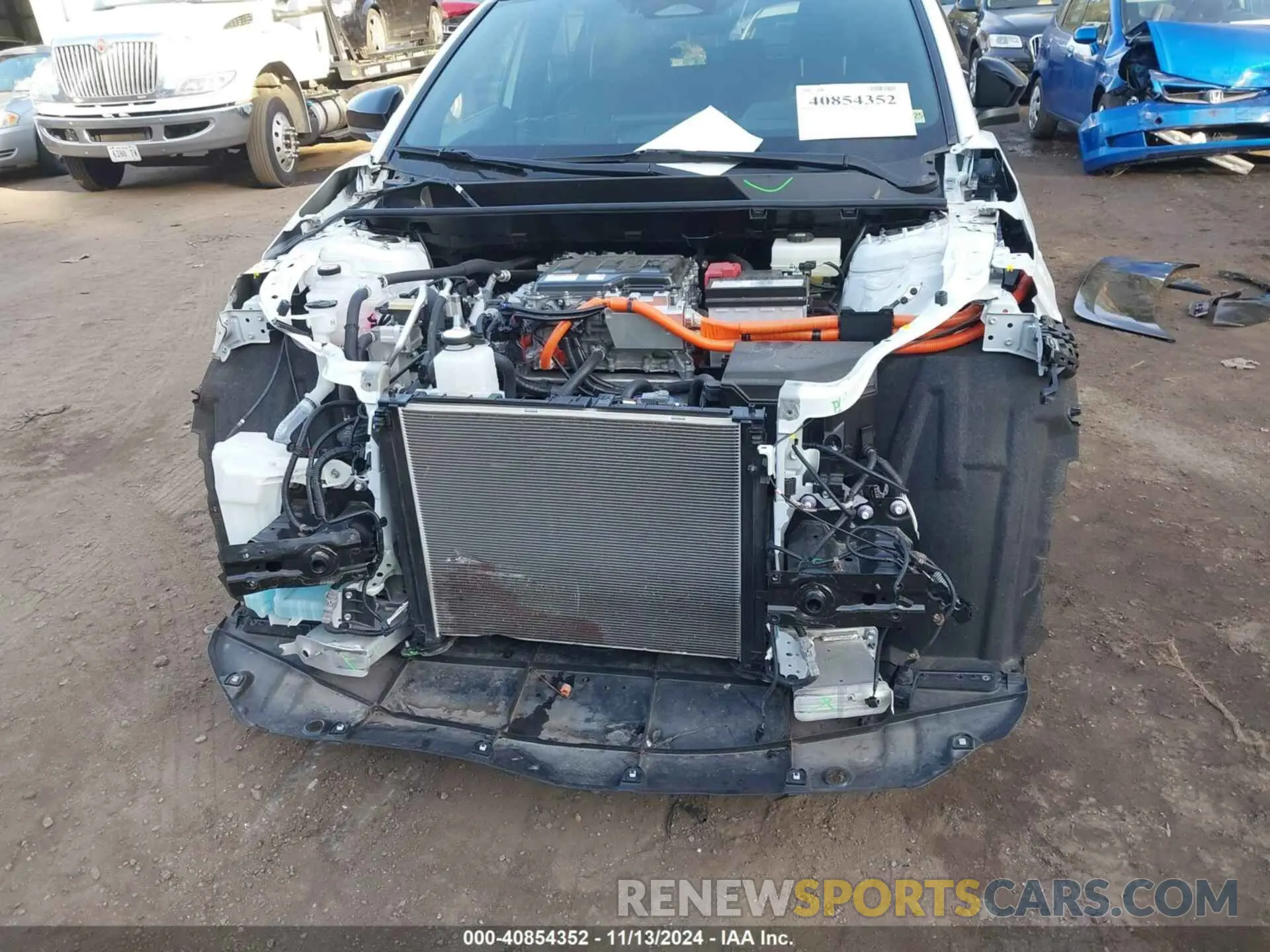 6 Photograph of a damaged car JTMABACA6PA015261 TOYOTA BZ4X 2023