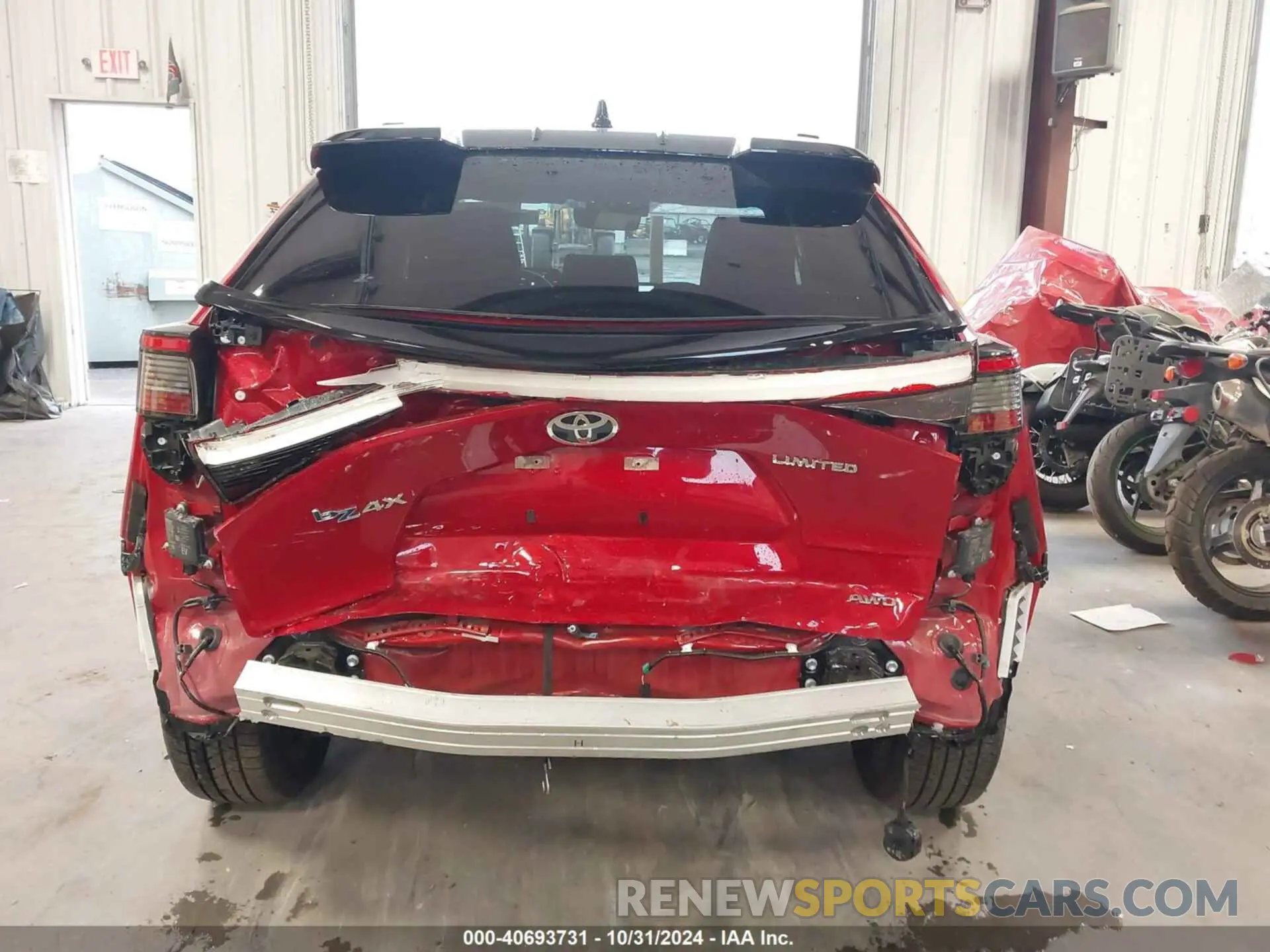 17 Photograph of a damaged car JTMABACA7PA045336 TOYOTA BZ4X 2023
