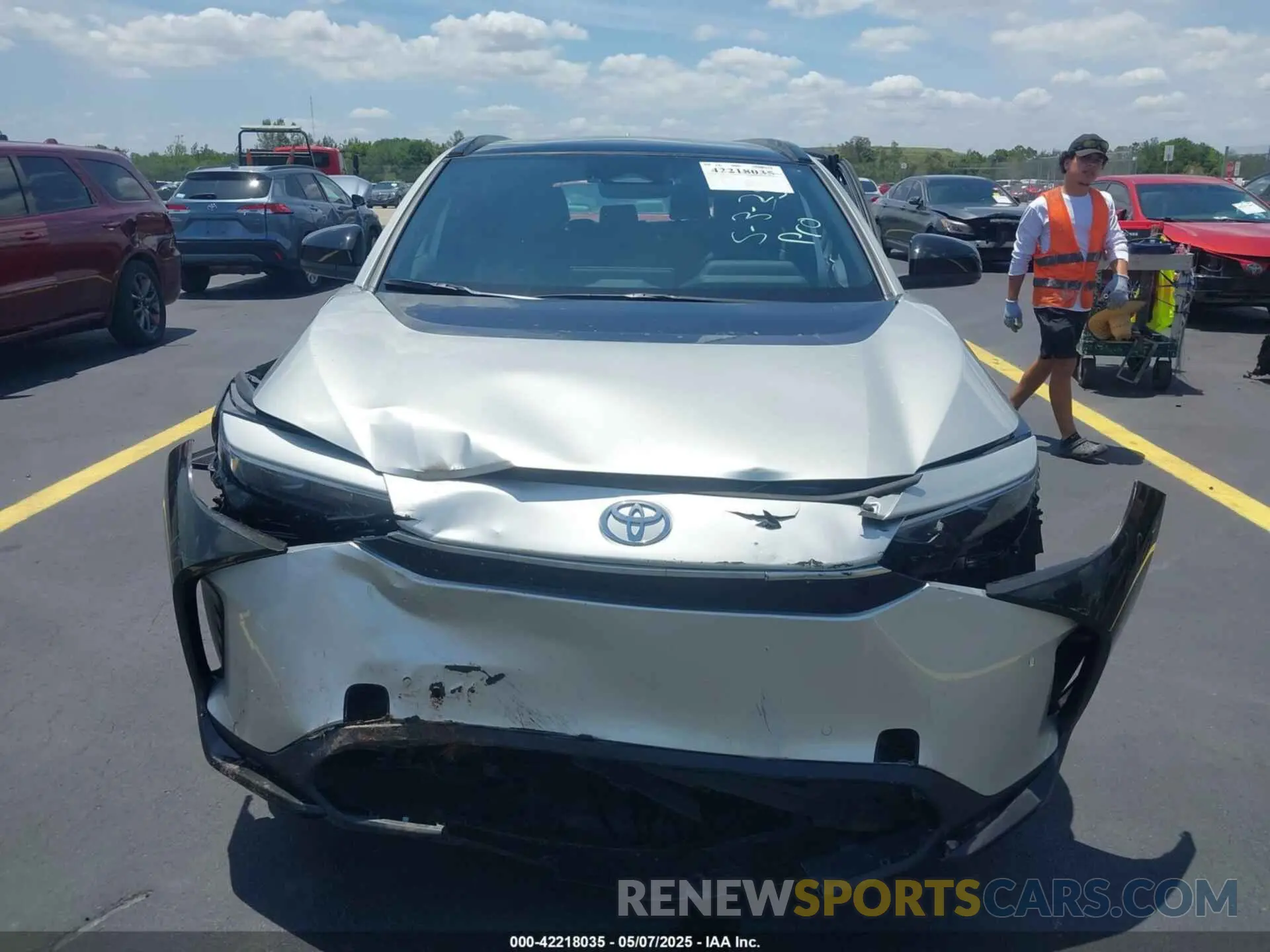 13 Photograph of a damaged car JTMAAAAA2RA052994 TOYOTA BZ4X 2024
