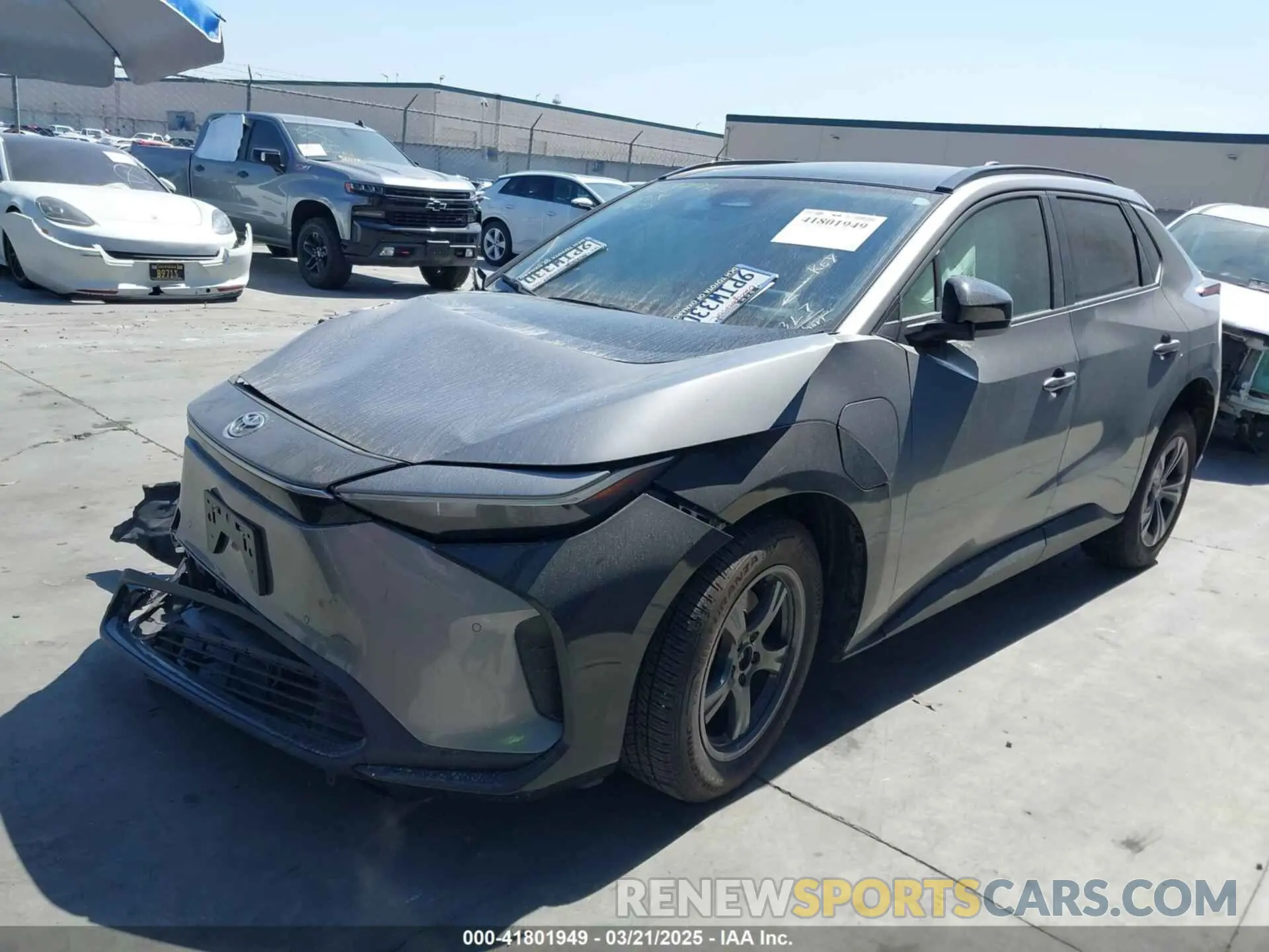 2 Photograph of a damaged car JTMAAAAA4RA042628 TOYOTA BZ4X 2024
