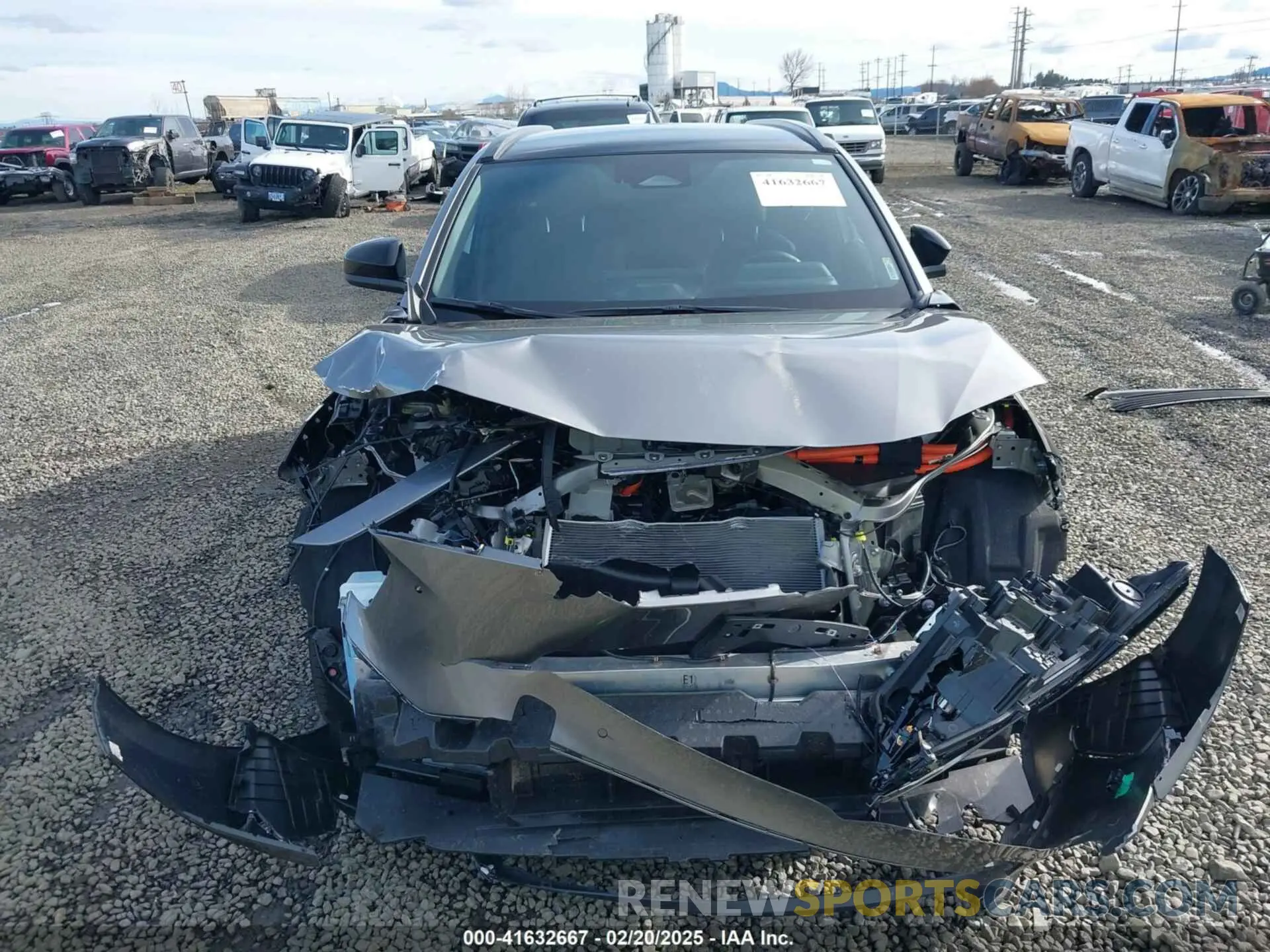 13 Photograph of a damaged car JTMABACA2RA069207 TOYOTA BZ4X 2024