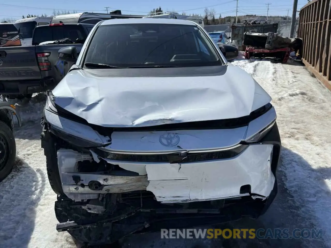 5 Photograph of a damaged car JTMAAAAA8PA019107 TOYOTA BZ4X XLE 2023