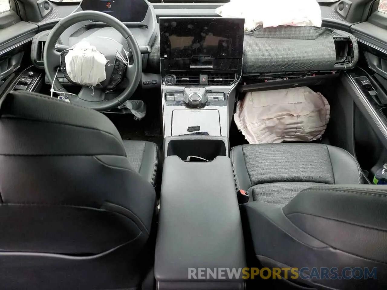 8 Фотография поврежденного автомобиля JTMABABA7PA000446 TOYOTA BZ4X XLE 2023