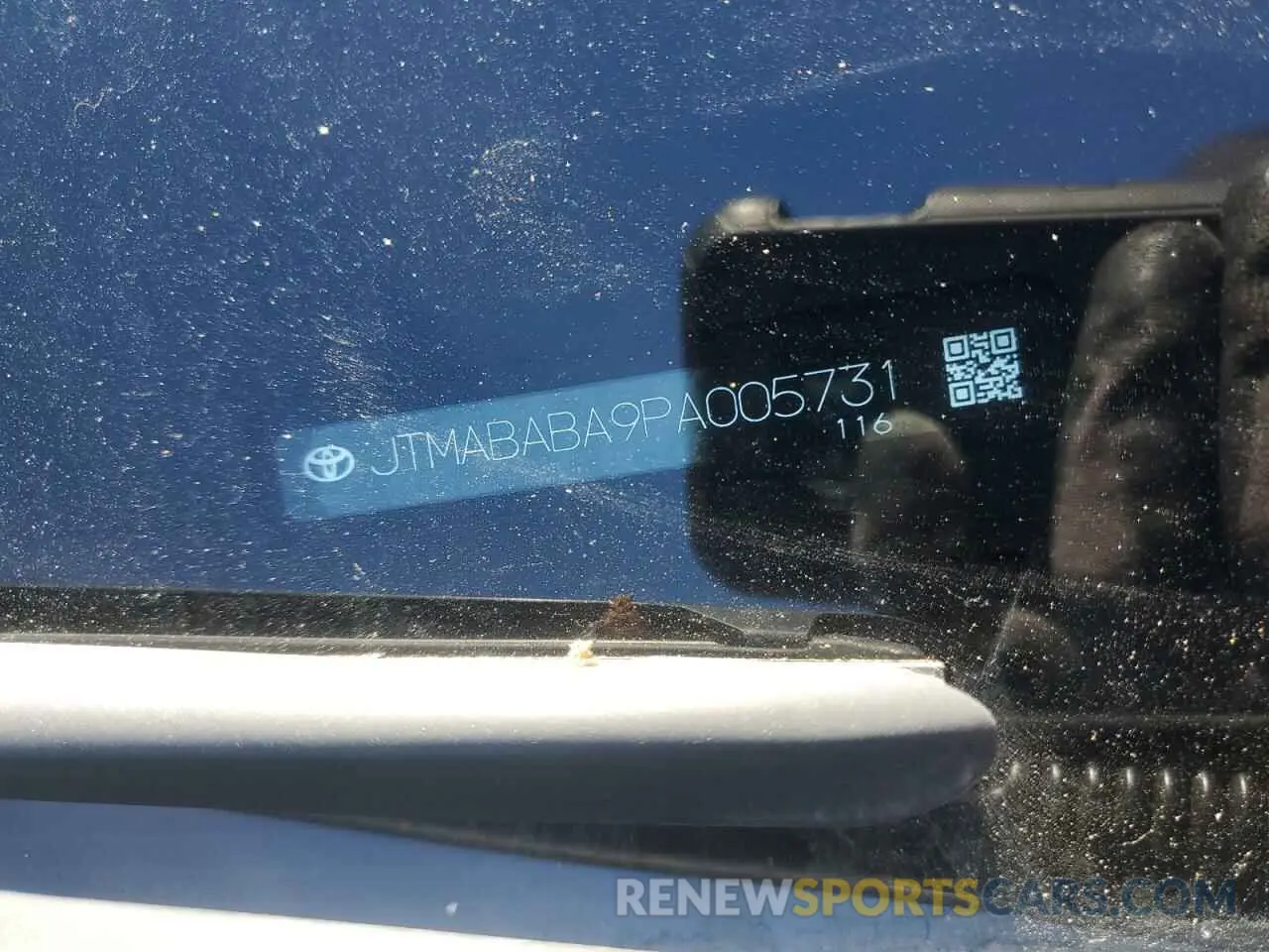 12 Фотография поврежденного автомобиля JTMABABA9PA005731 TOYOTA BZ4X XLE 2023
