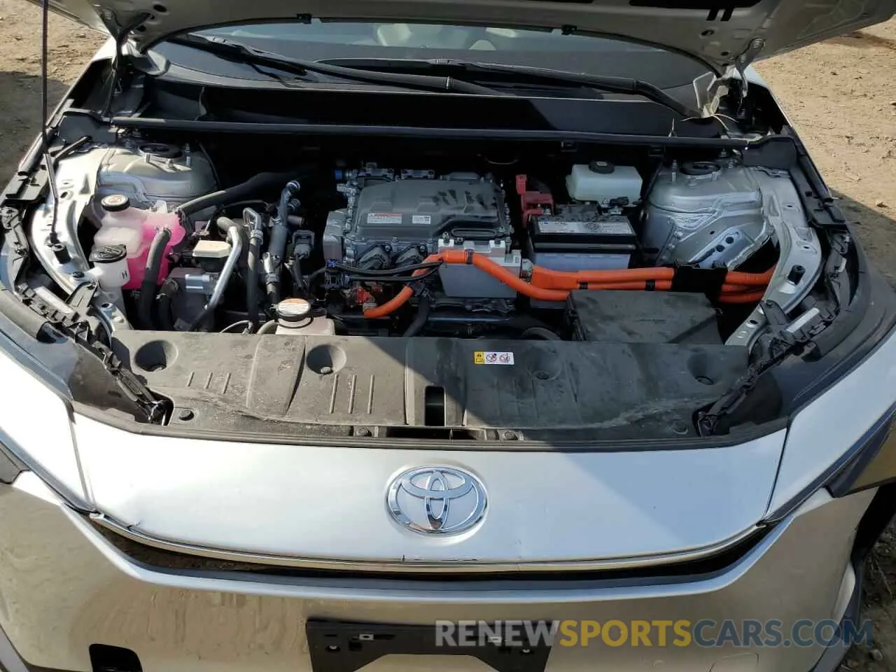 11 Фотография поврежденного автомобиля JTMABACA0PA032606 TOYOTA BZ4X XLE 2023