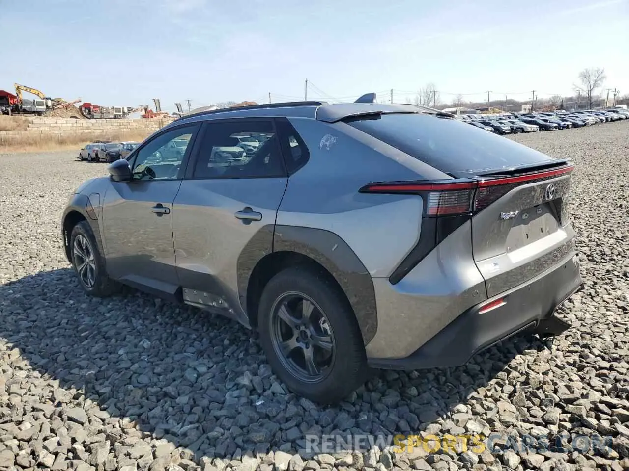 2 Фотография поврежденного автомобиля JTMABACA0PA035764 TOYOTA BZ4X XLE 2023