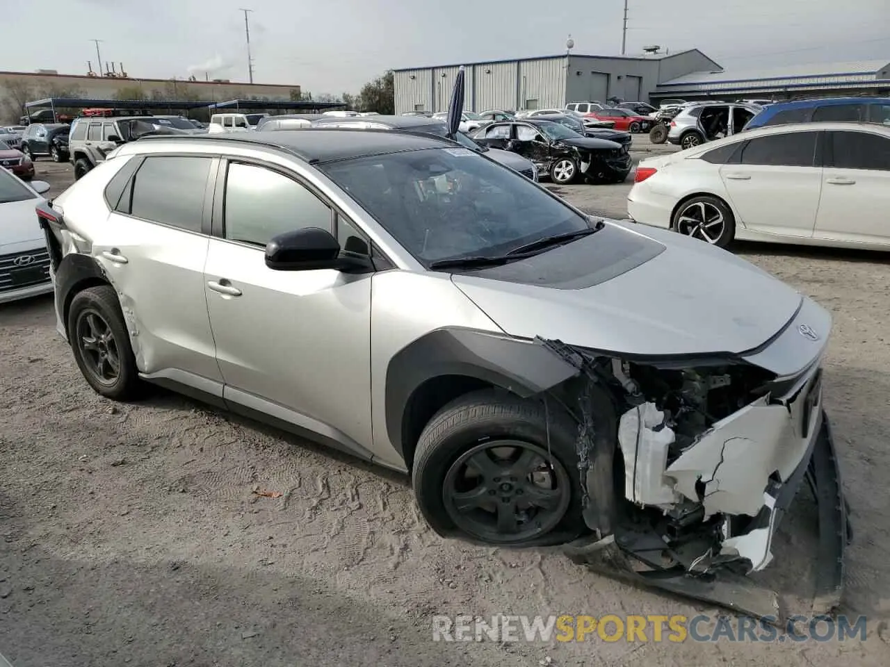 4 Фотография поврежденного автомобиля JTMABACA1PA009058 TOYOTA BZ4X XLE 2023