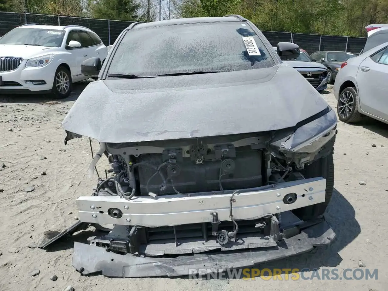 5 Фотография поврежденного автомобиля JTMABACA2PA021459 TOYOTA BZ4X XLE 2023